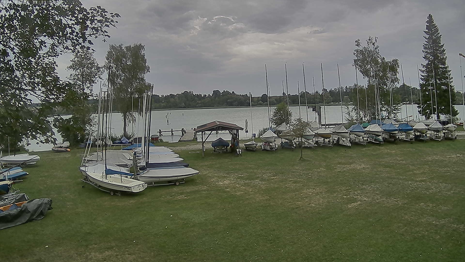 Archiv Foto Webcam Segelhafen Waginger See