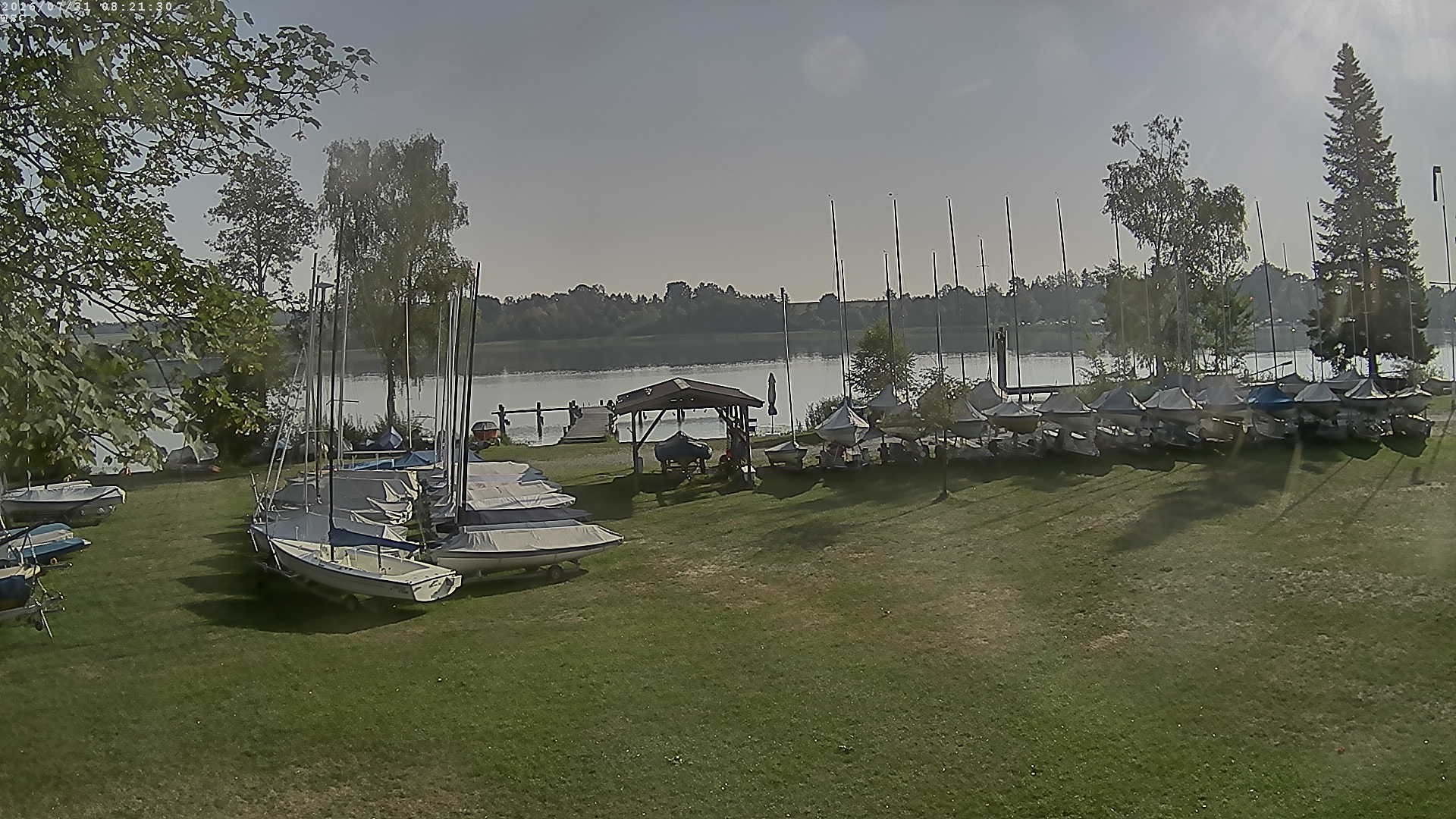 Archiv Foto Webcam Segelhafen Waginger See
