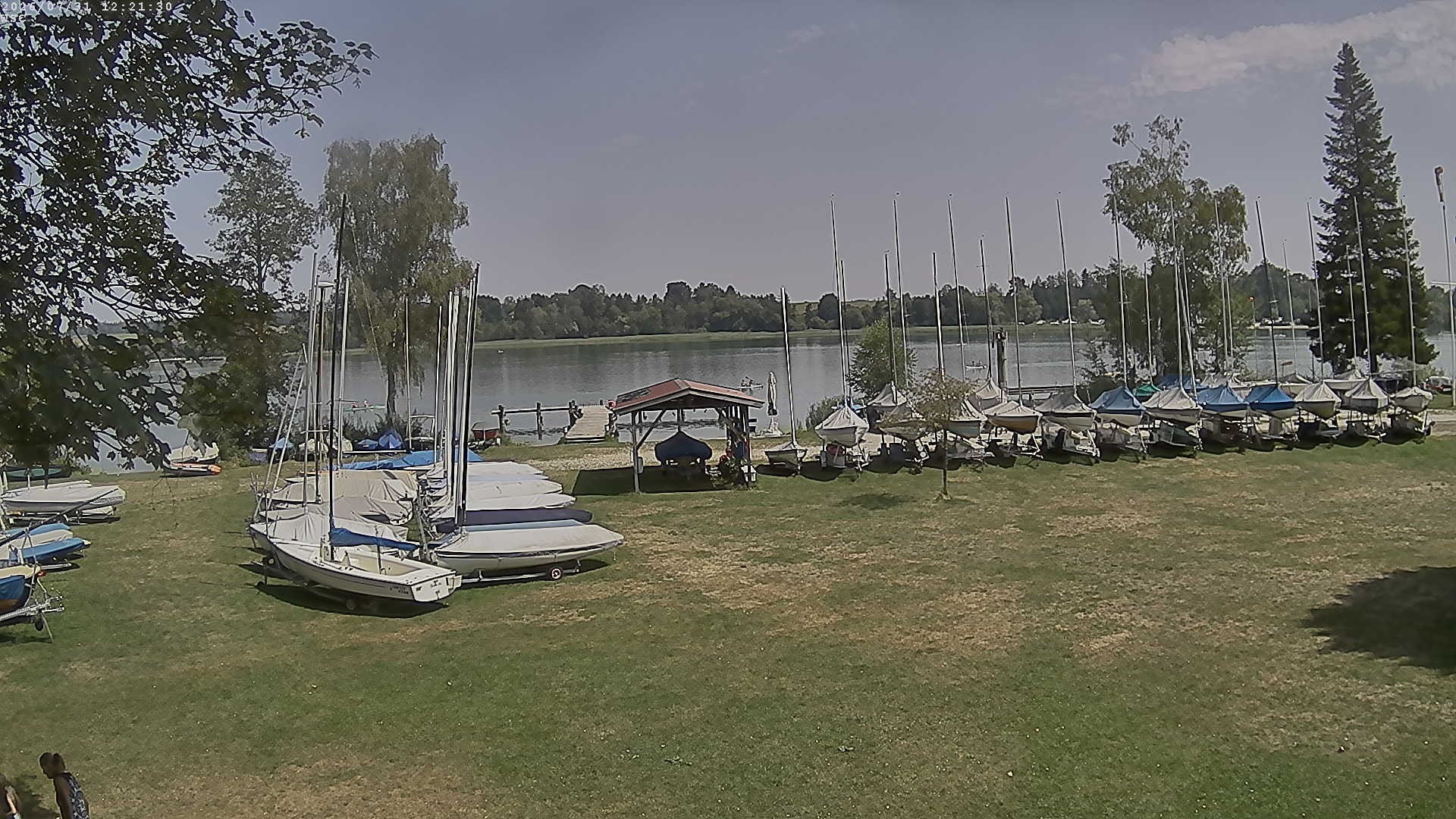 Archiv Foto Webcam Segelhafen Waginger See