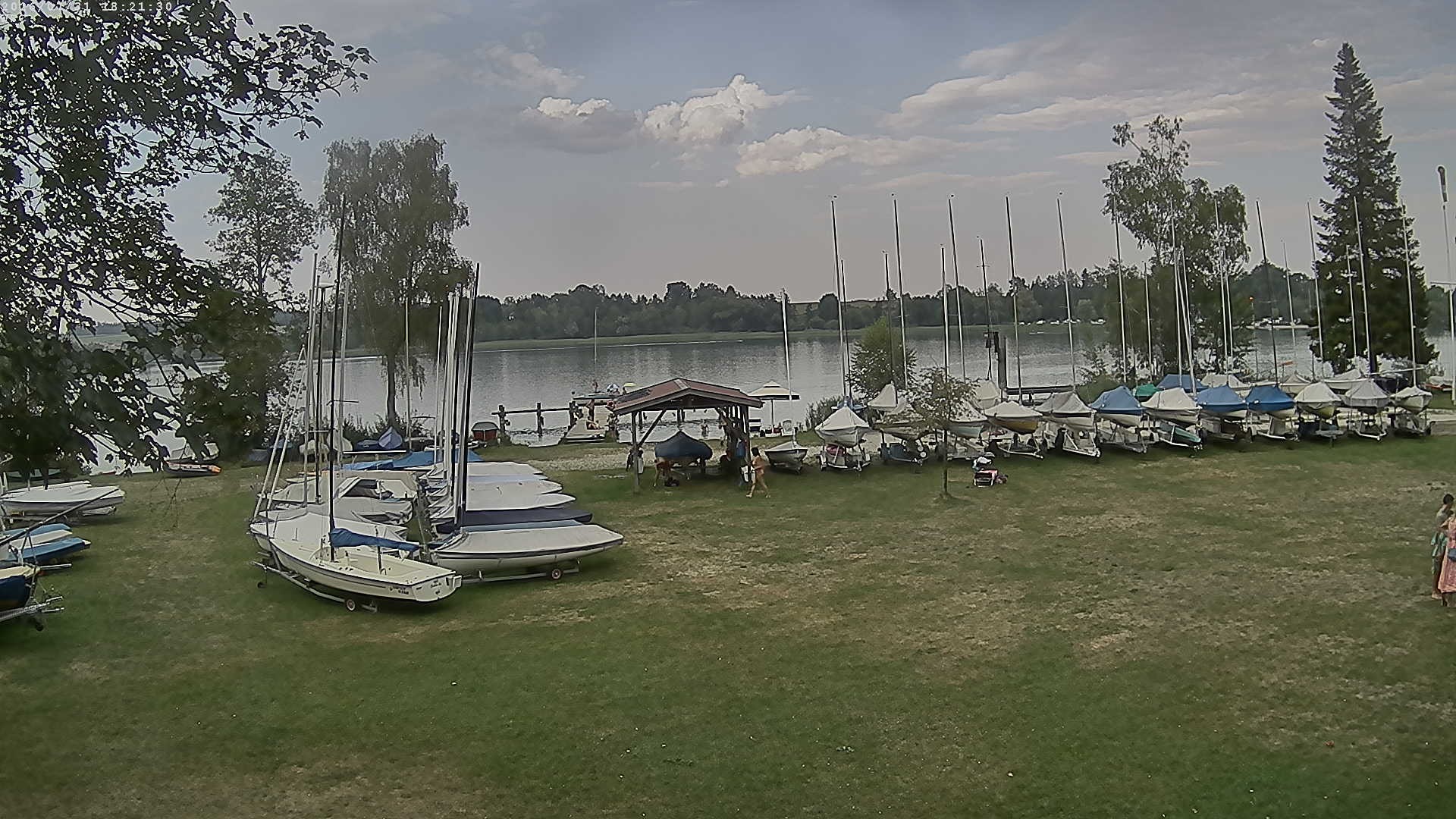 Archiv Foto Webcam Segelhafen Waginger See