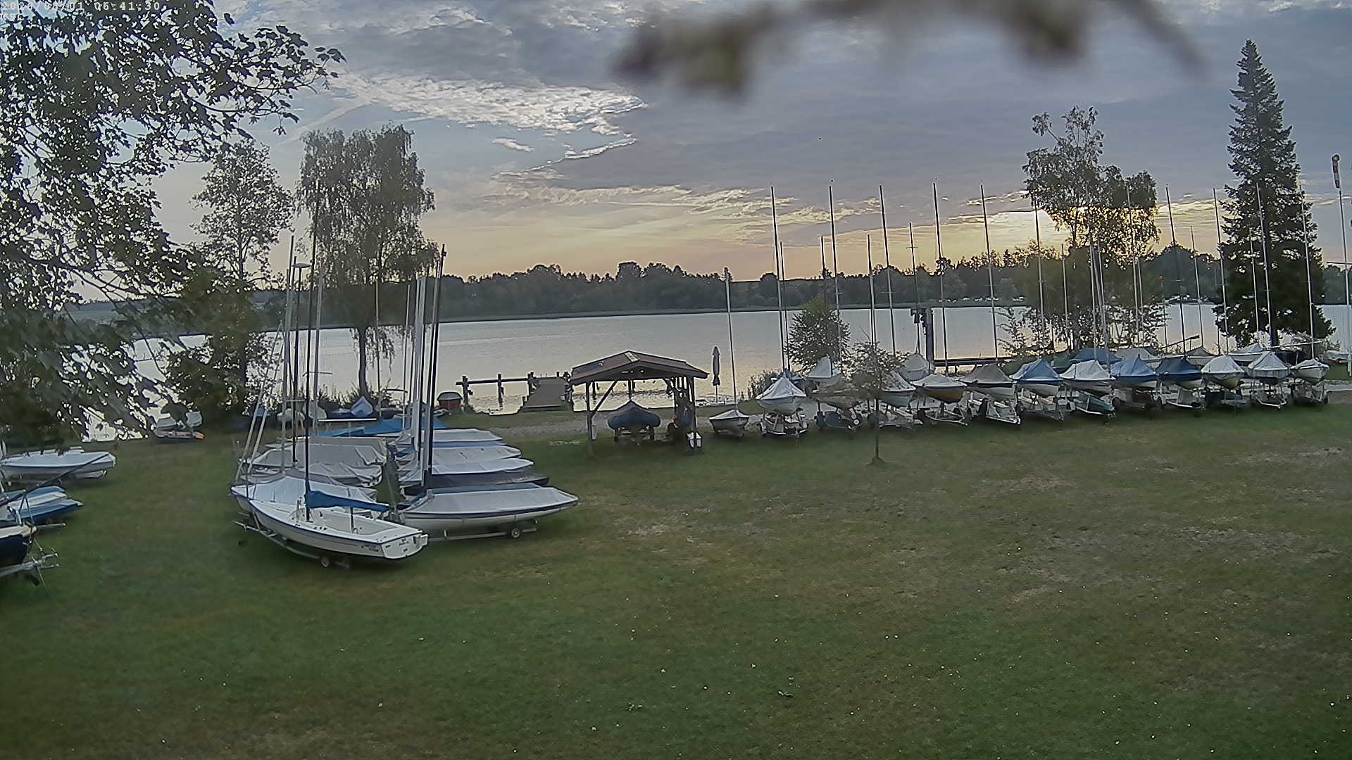 Archiv Foto Webcam Segelhafen Waginger See