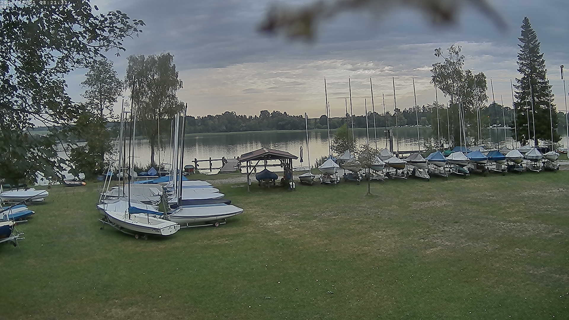 Archiv Foto Webcam Segelhafen Waginger See