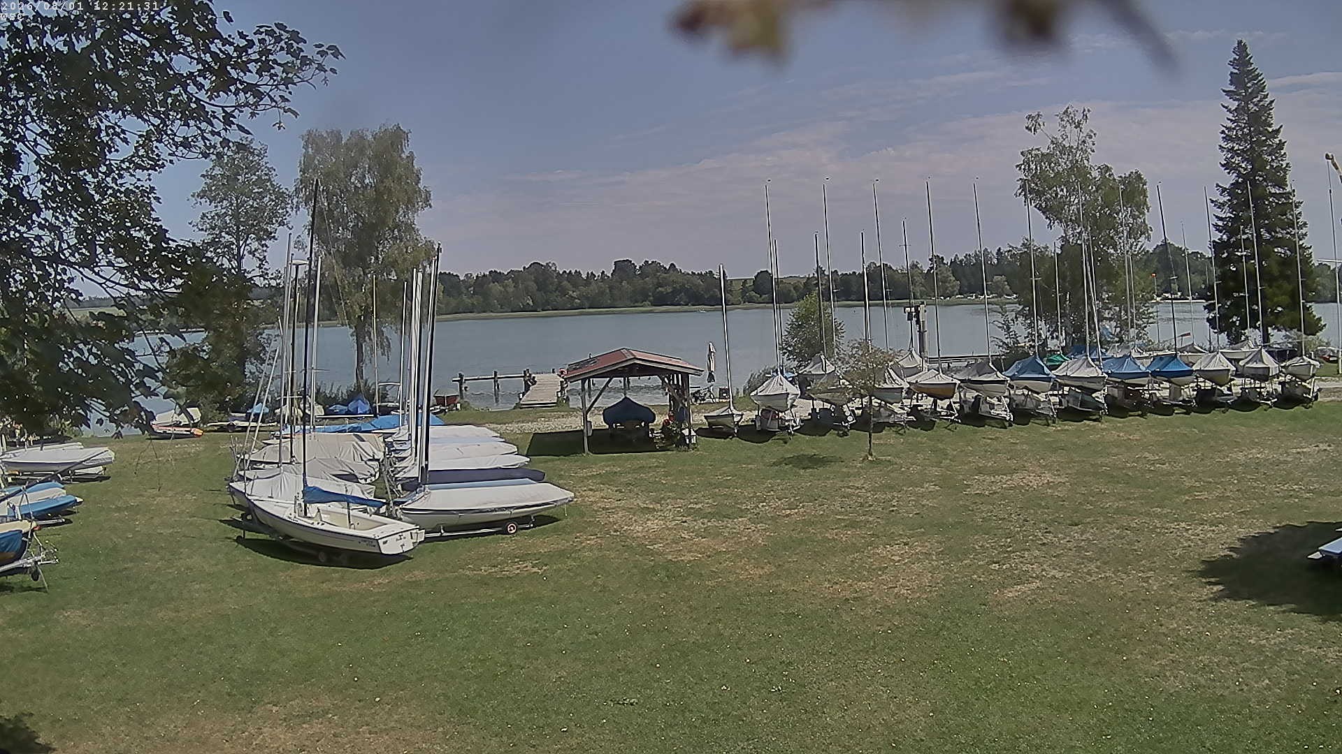 Archiv Foto Webcam Segelhafen Waginger See