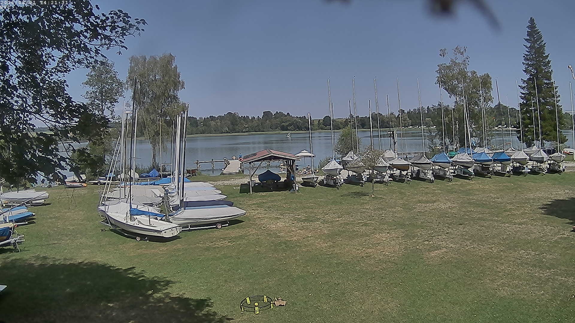Archiv Foto Webcam Segelhafen Waginger See