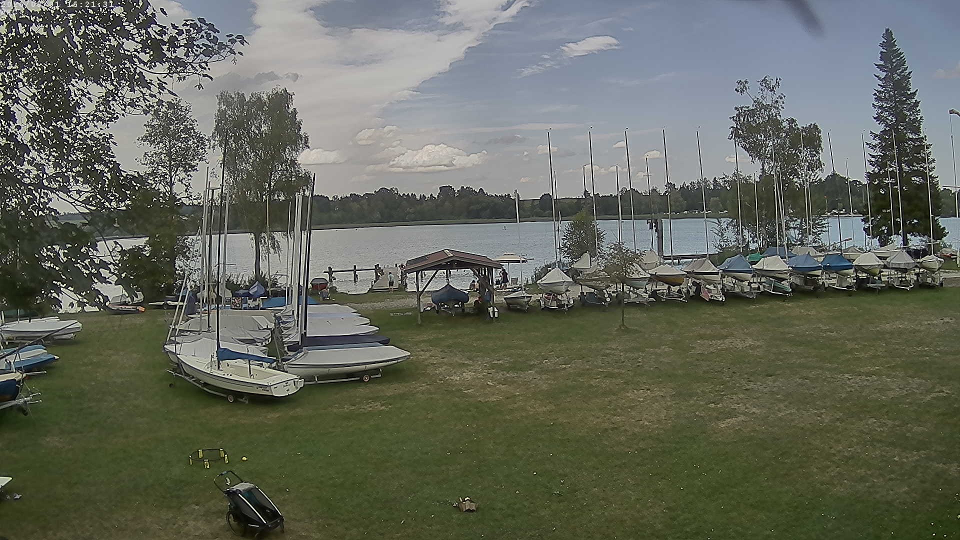 Archiv Foto Webcam Segelhafen Waginger See