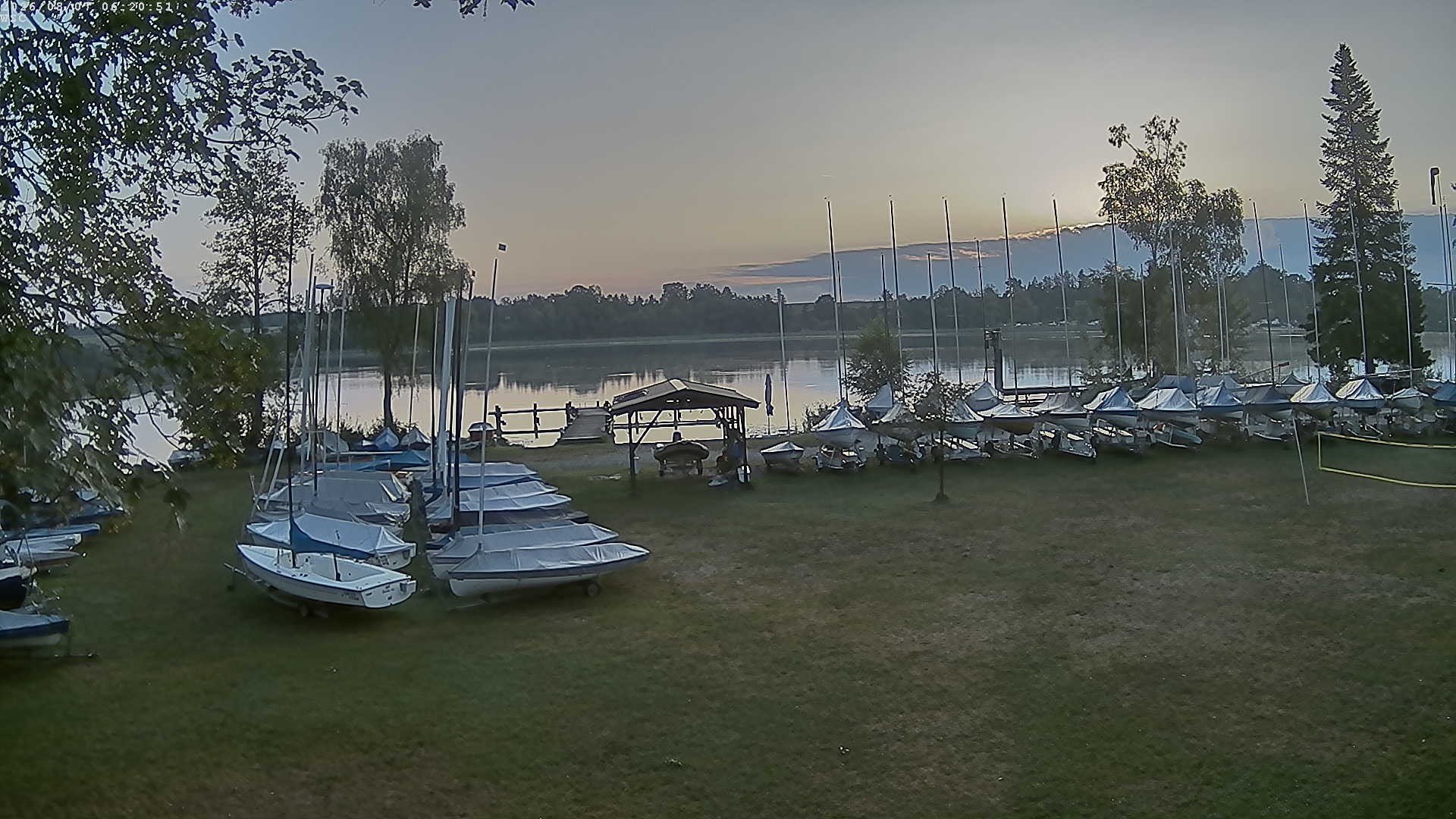 Archiv Foto Webcam Segelhafen Waginger See