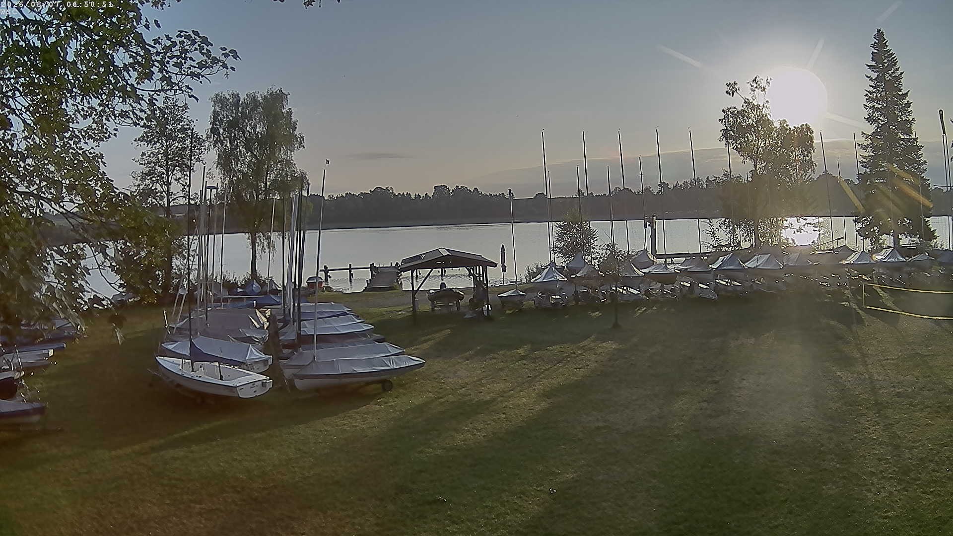 Archiv Foto Webcam Segelhafen Waginger See