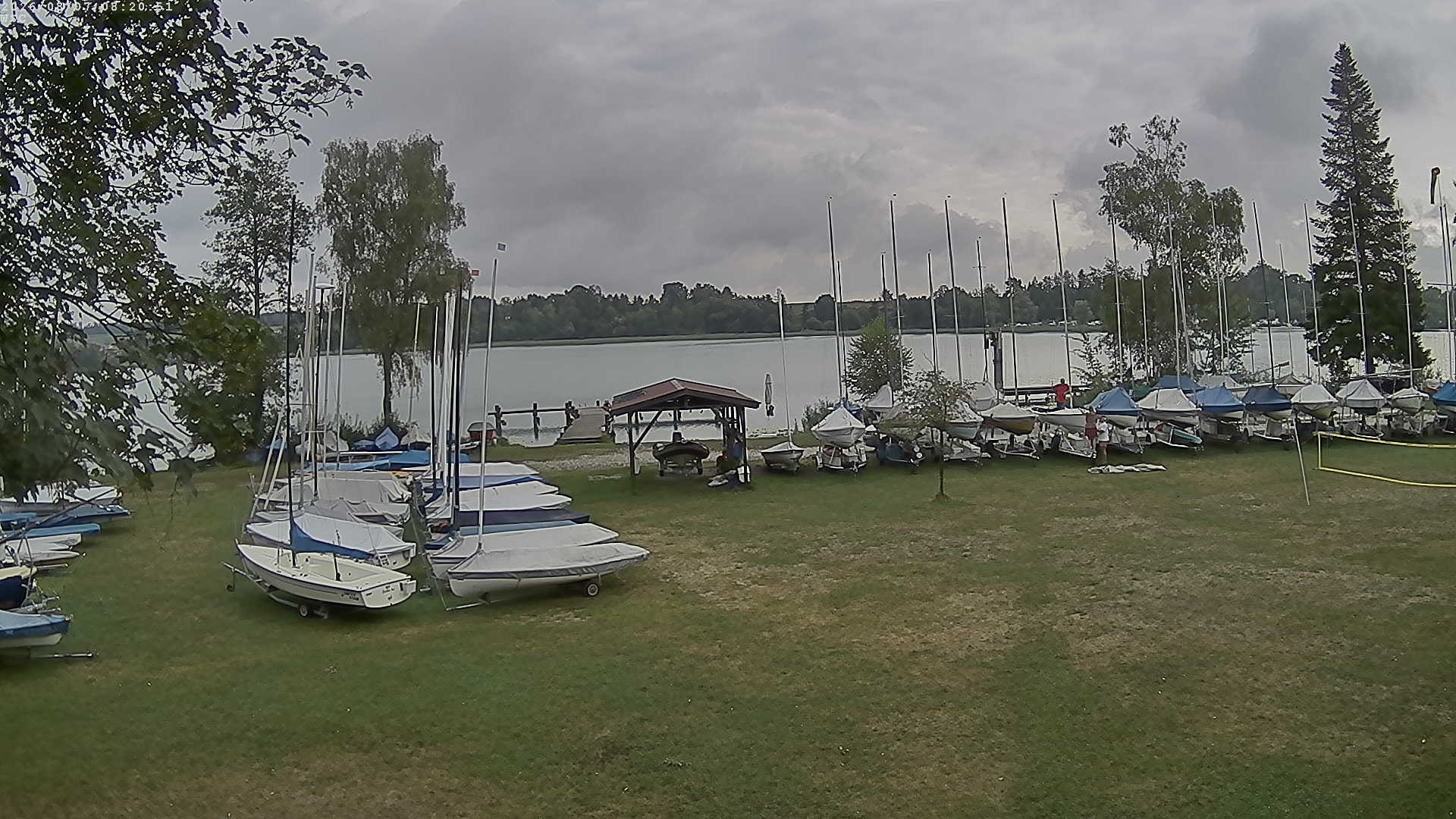 Archiv Foto Webcam Segelhafen Waginger See