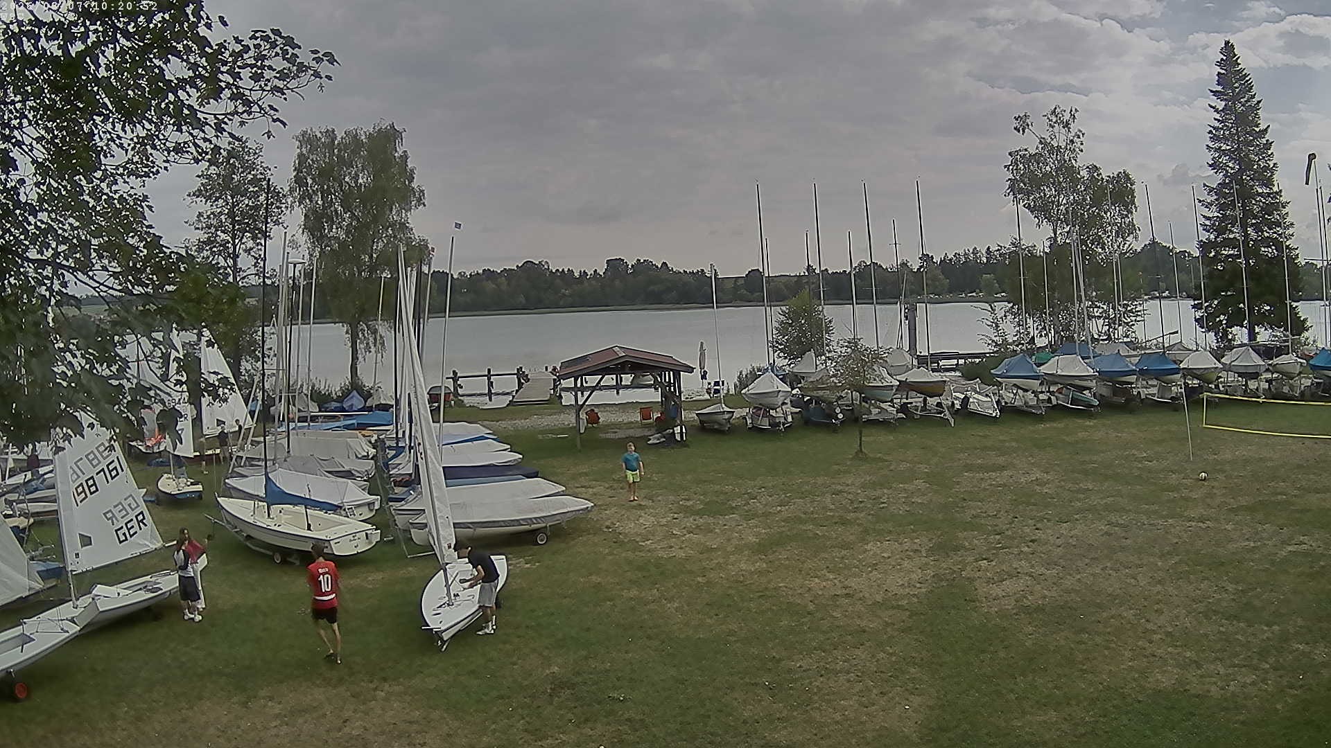 Archiv Foto Webcam Segelhafen Waginger See