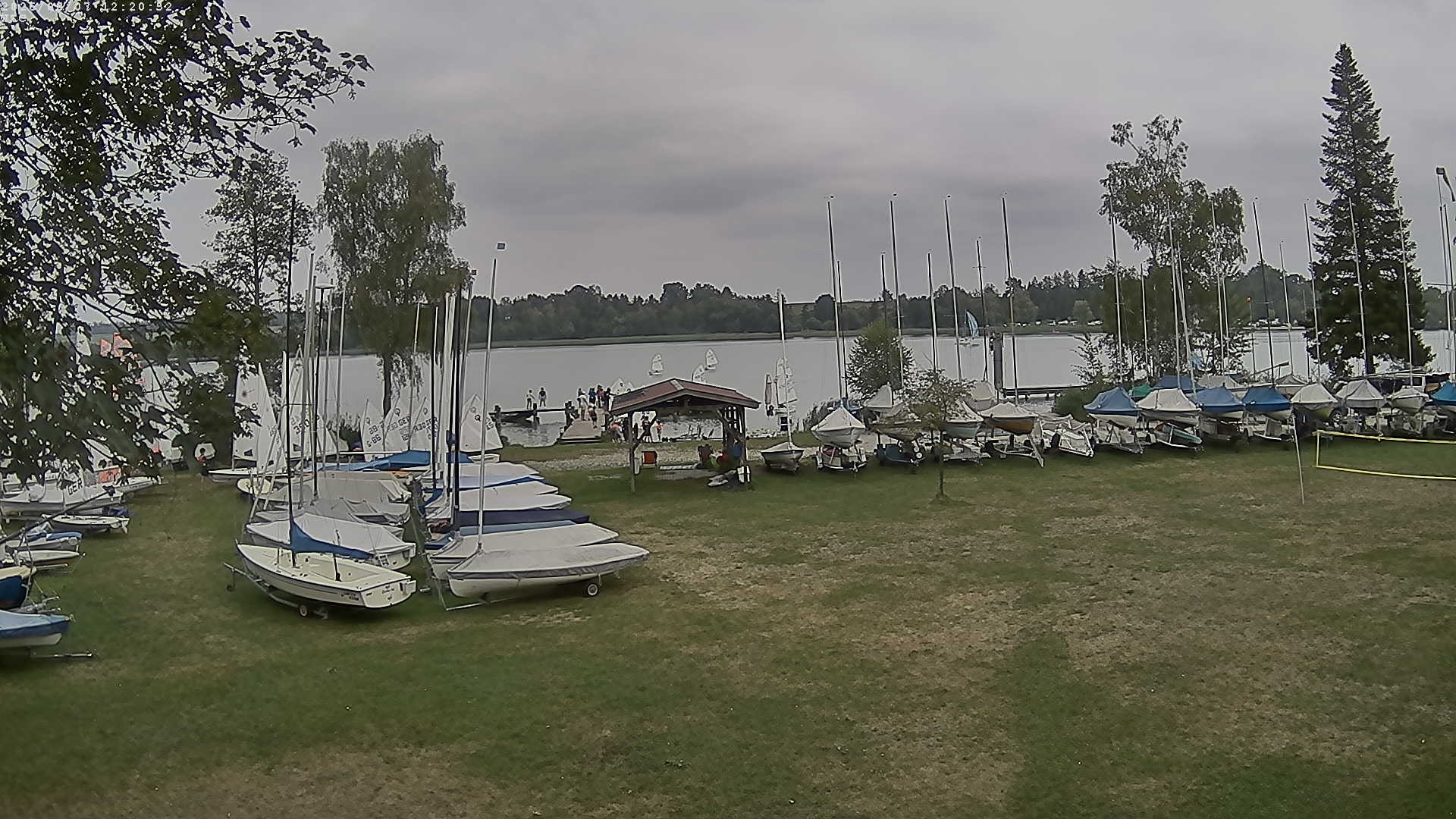 Archiv Foto Webcam Segelhafen Waginger See