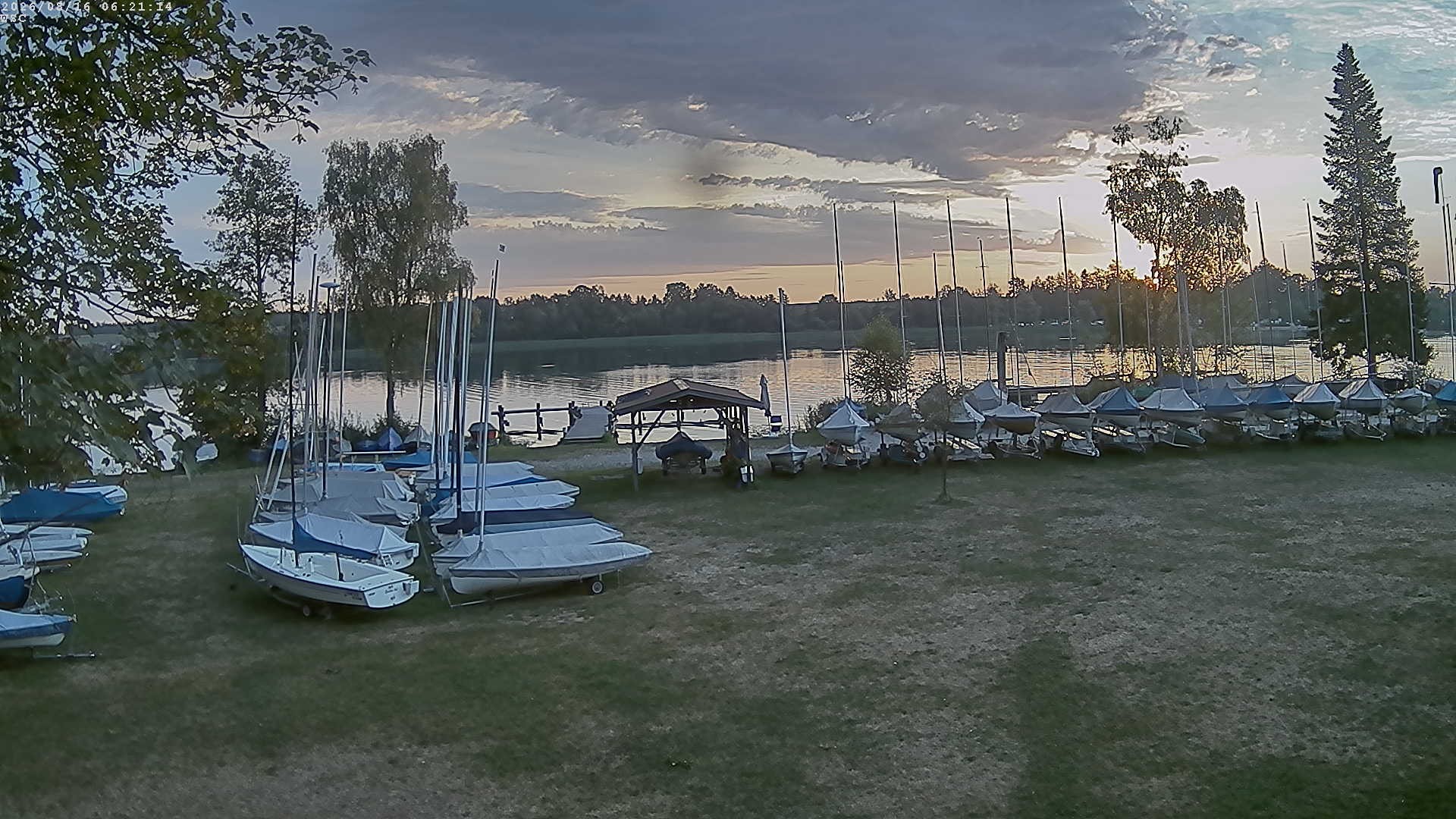 Archiv Foto Webcam Segelhafen Waginger See