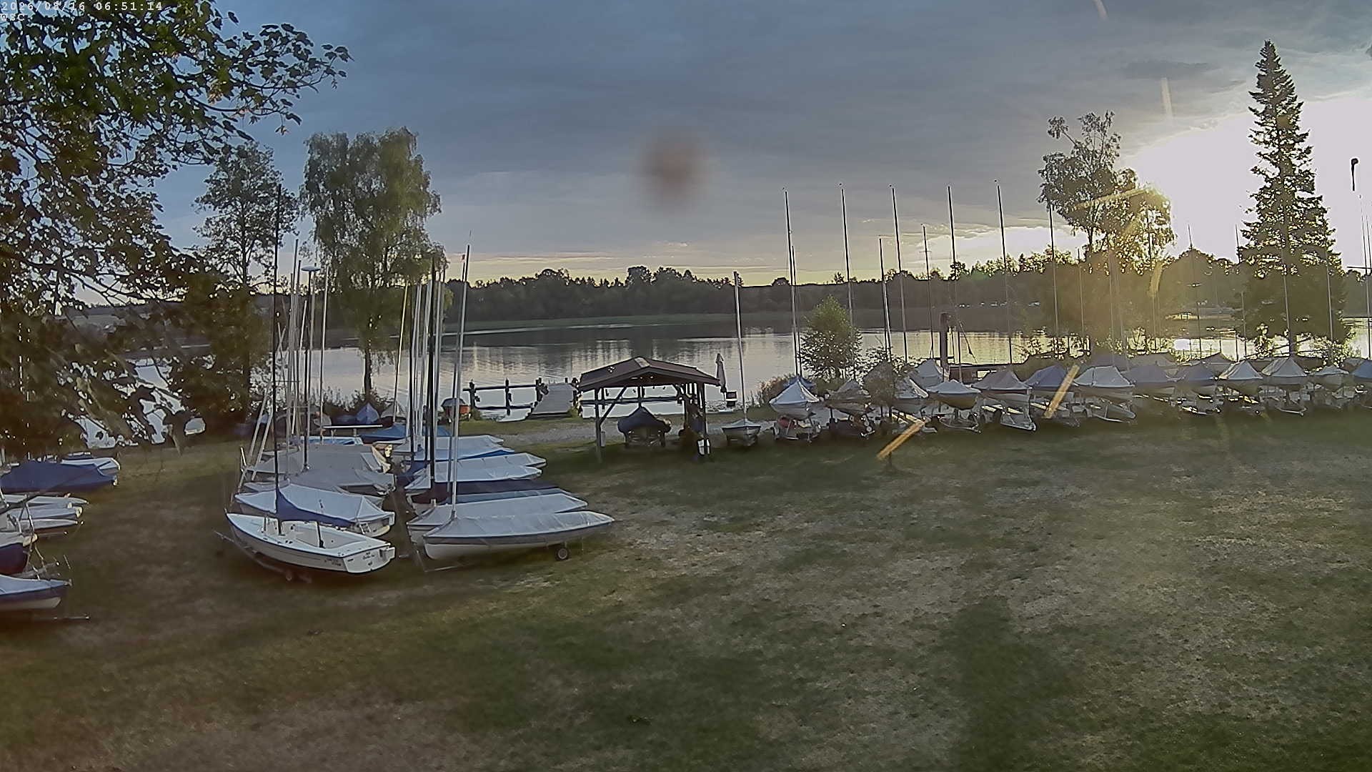 Archiv Foto Webcam Segelhafen Waginger See