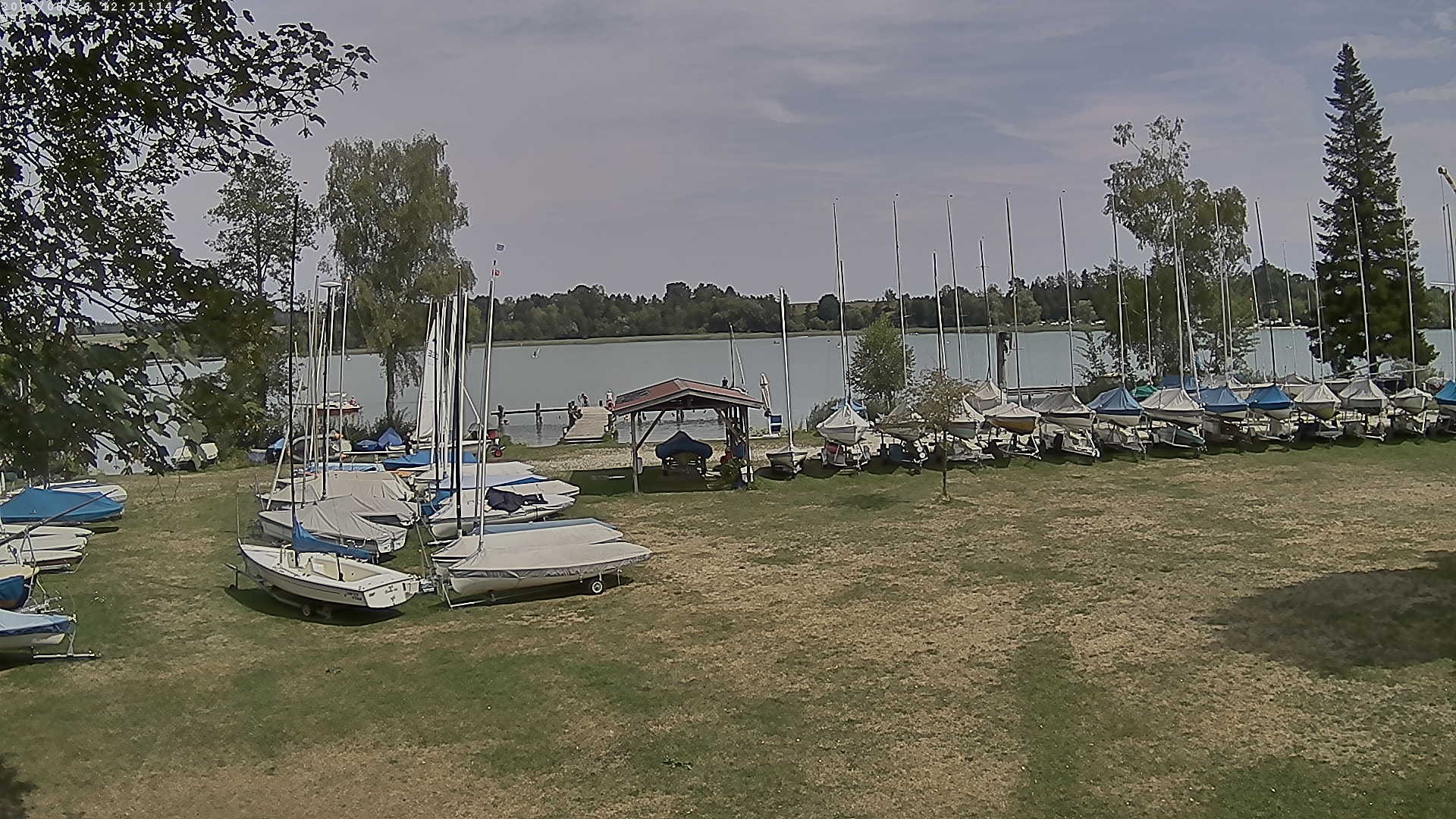 Archiv Foto Webcam Segelhafen Waginger See