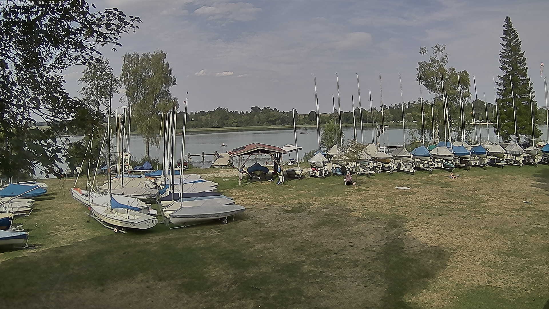 Archiv Foto Webcam Segelhafen Waginger See