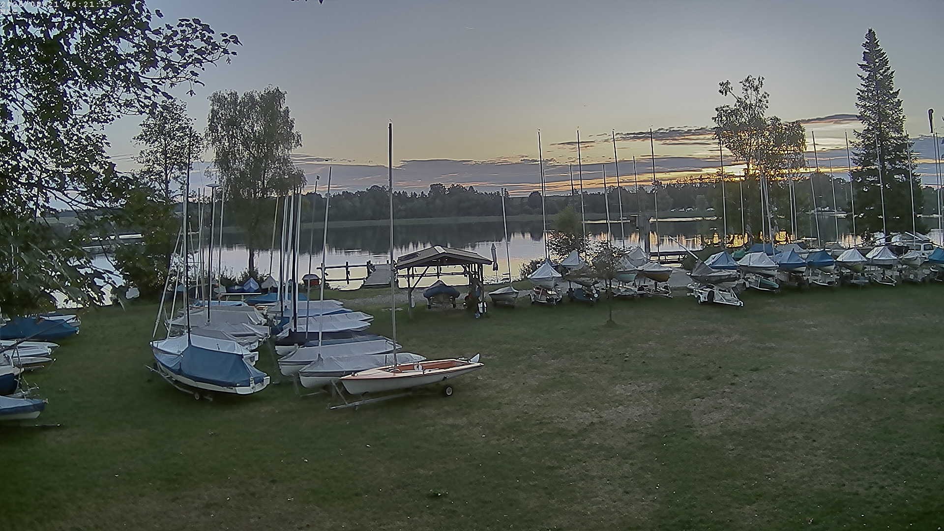 Archiv Foto Webcam Segelhafen Waginger See