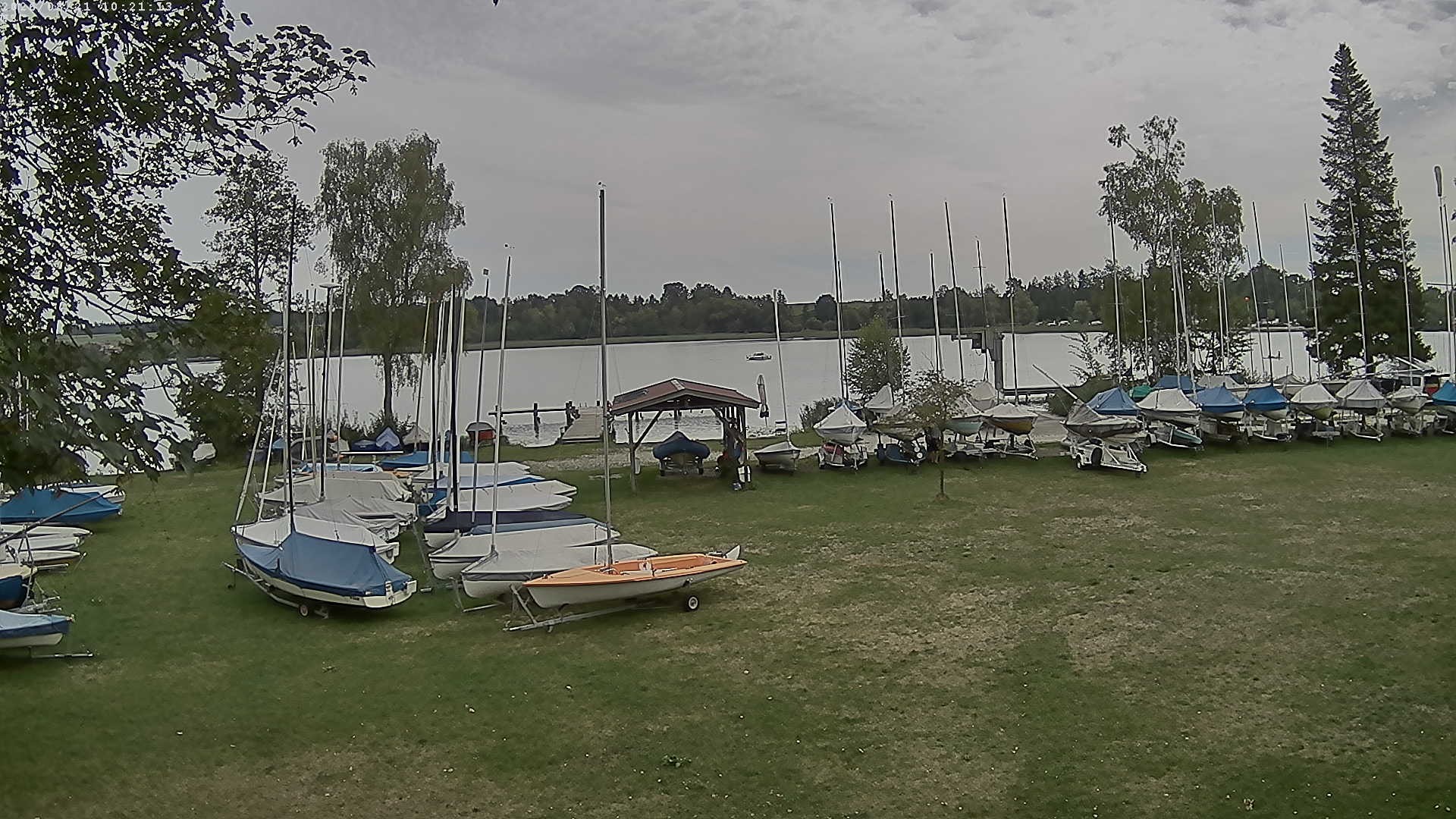 Archiv Foto Webcam Segelhafen Waginger See