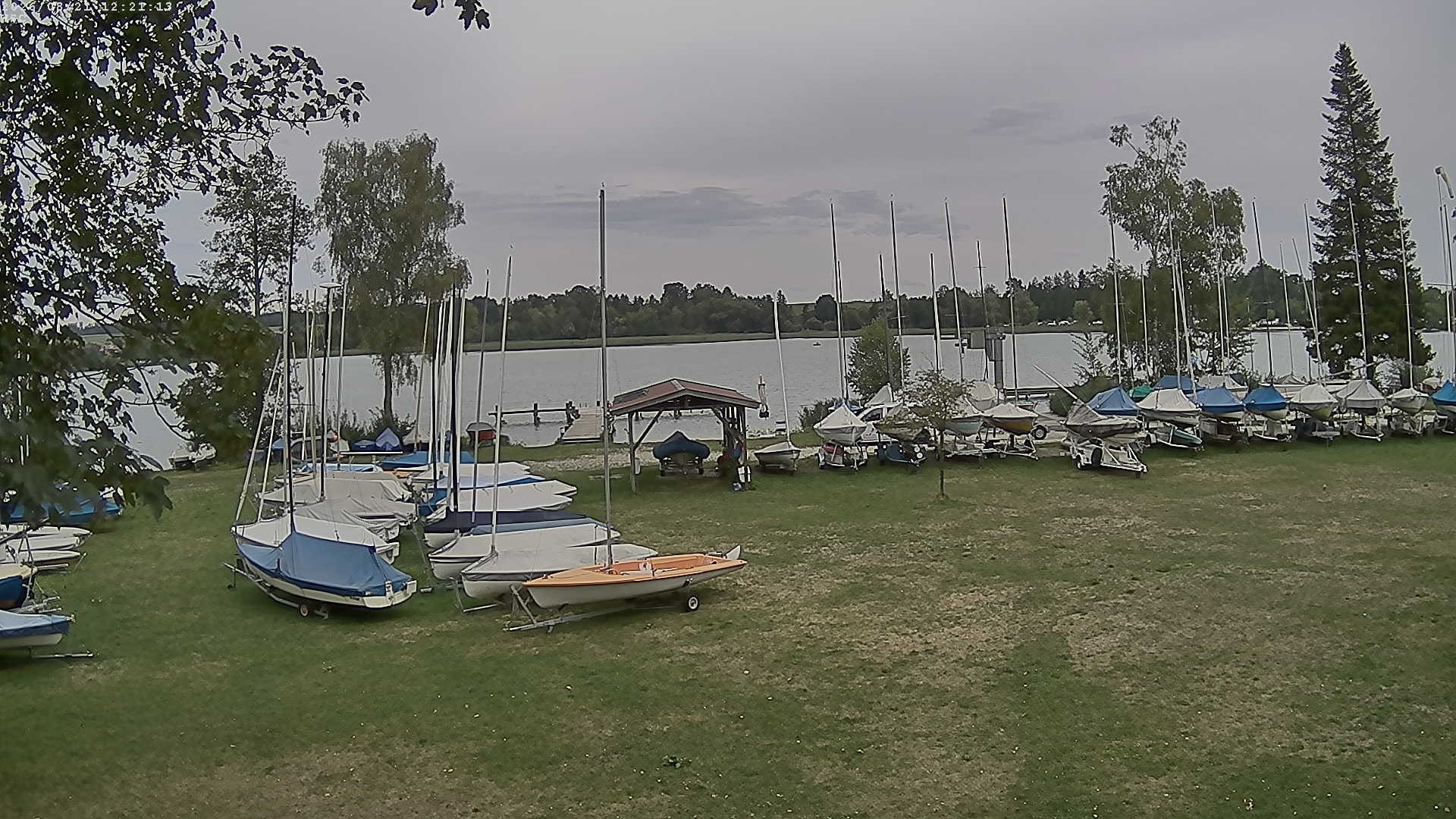 Archiv Foto Webcam Segelhafen Waginger See