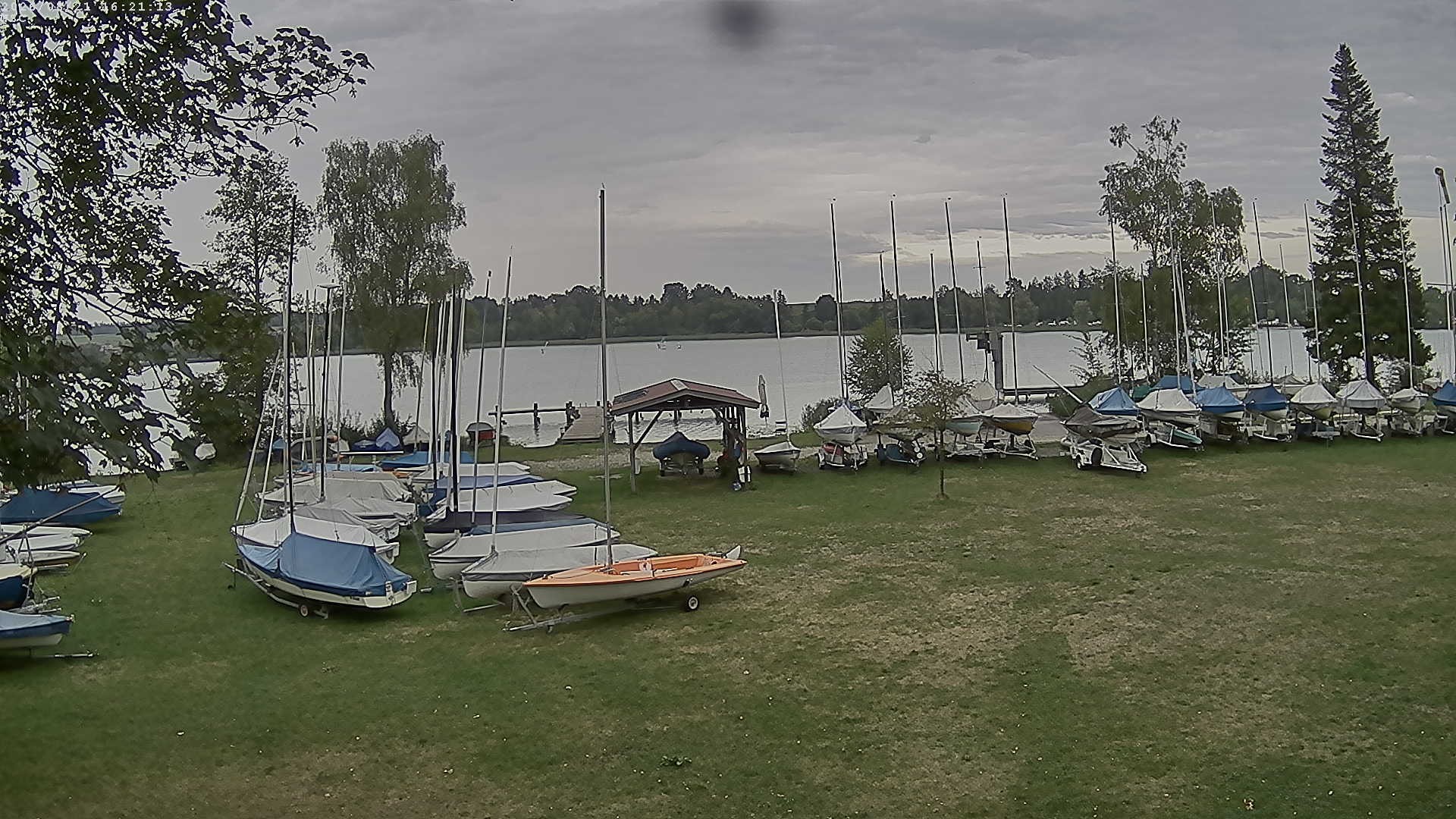 Archiv Foto Webcam Segelhafen Waginger See