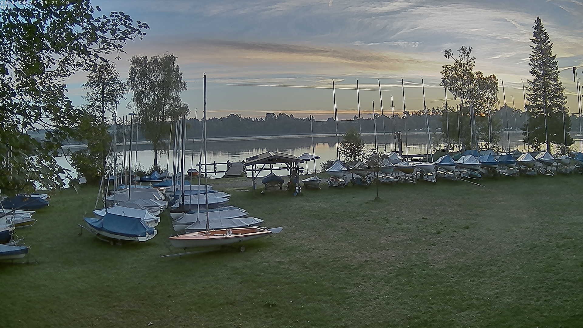 Archiv Foto Webcam Segelhafen Waginger See