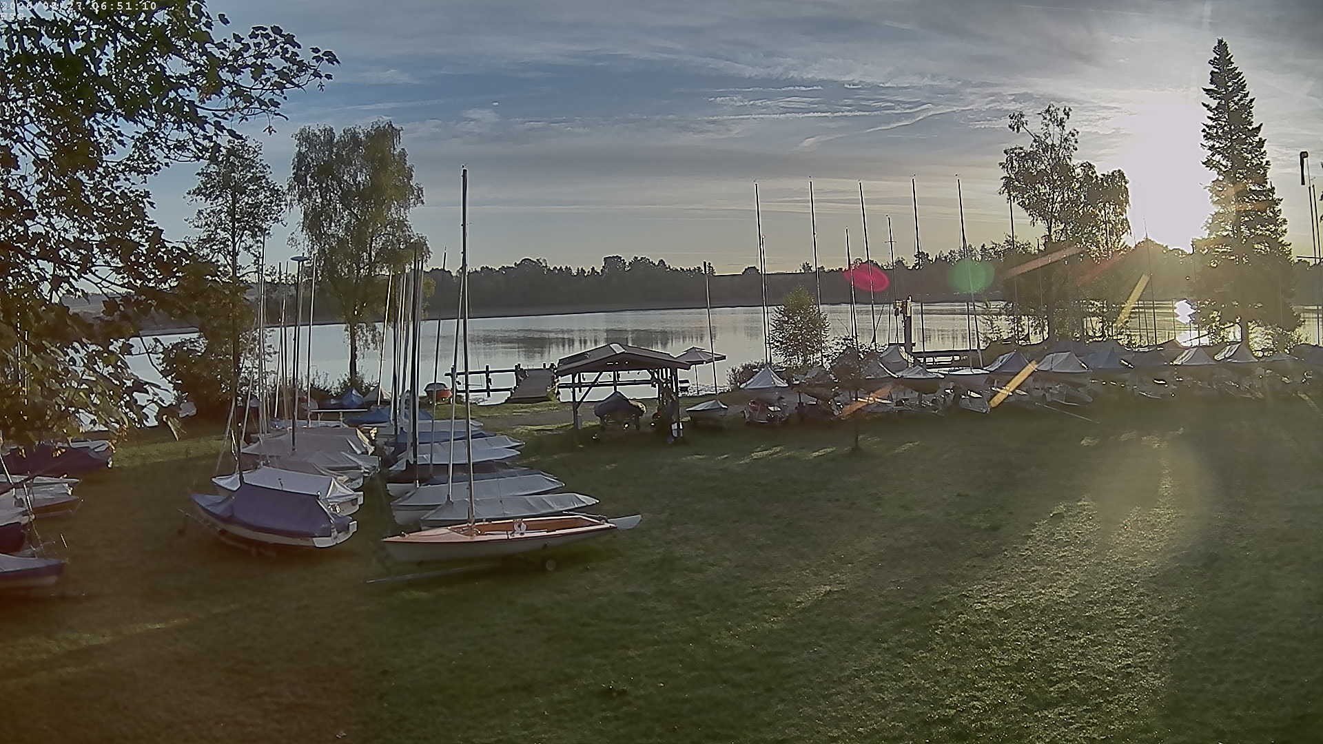 Archiv Foto Webcam Segelhafen Waginger See