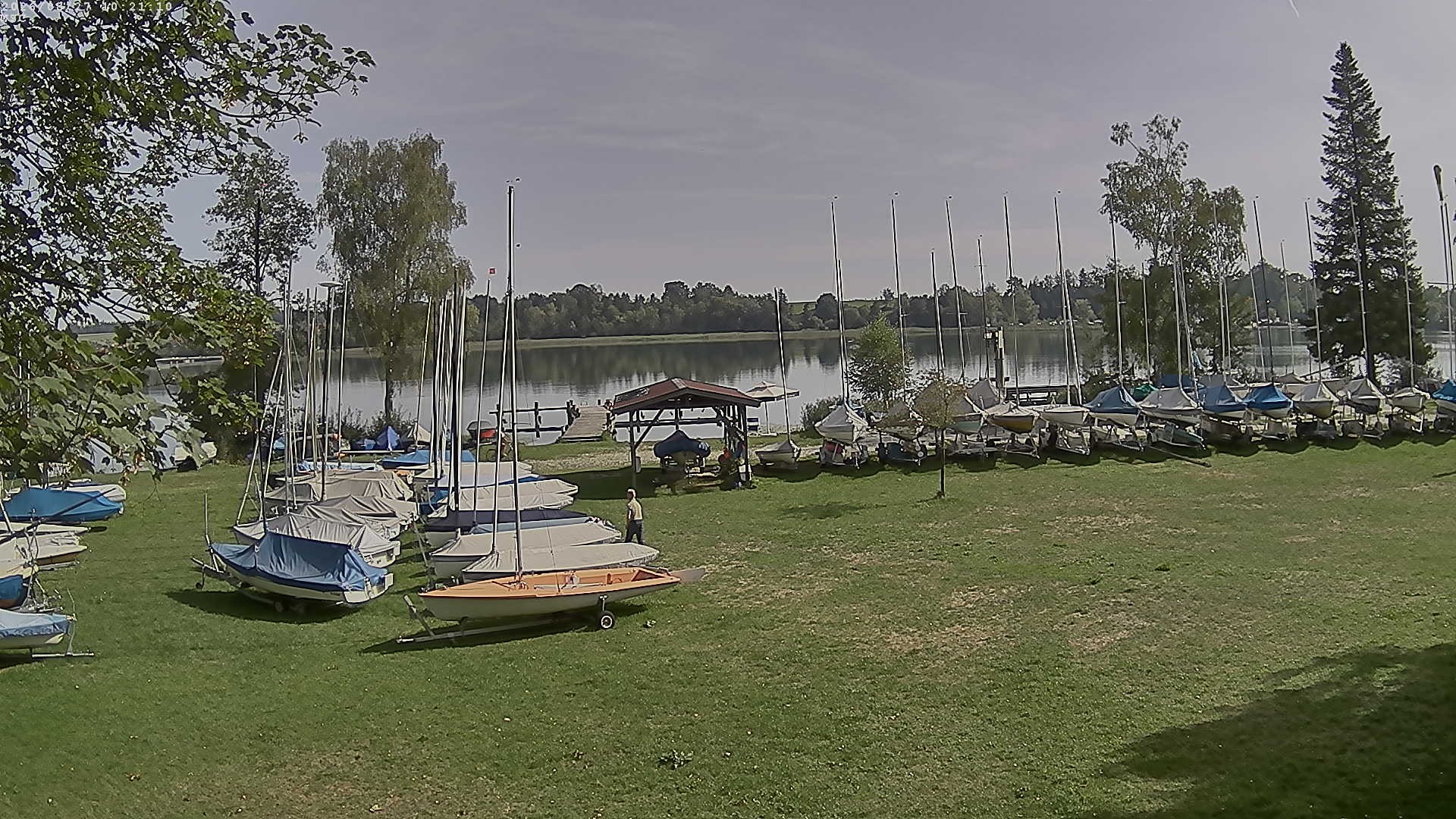 Archiv Foto Webcam Segelhafen Waginger See