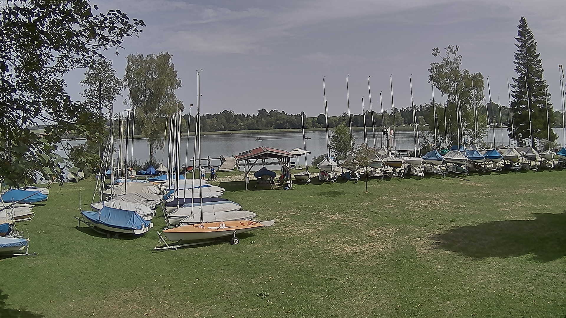 Archiv Foto Webcam Segelhafen Waginger See