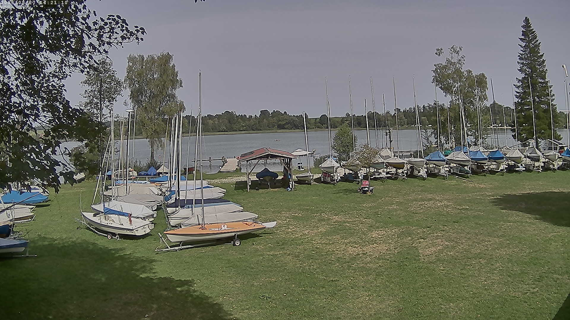 Archiv Foto Webcam Segelhafen Waginger See