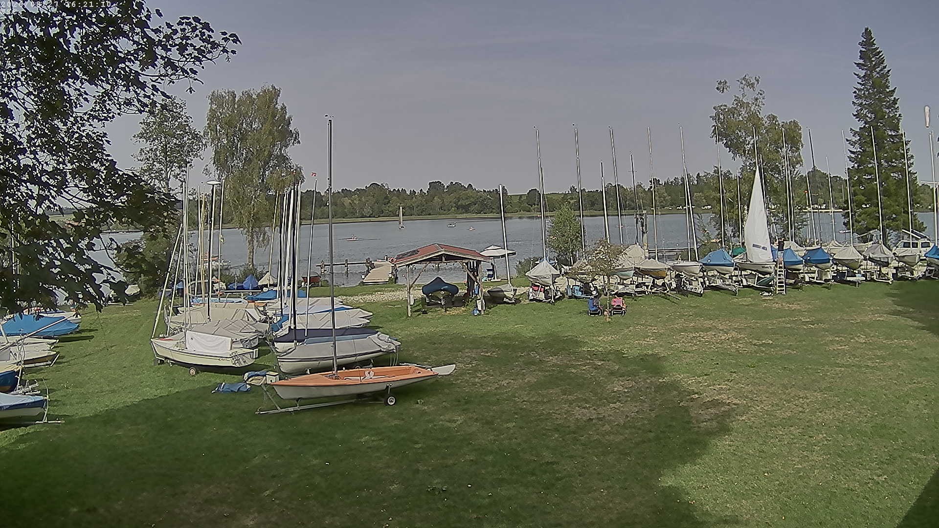 Archiv Foto Webcam Segelhafen Waginger See