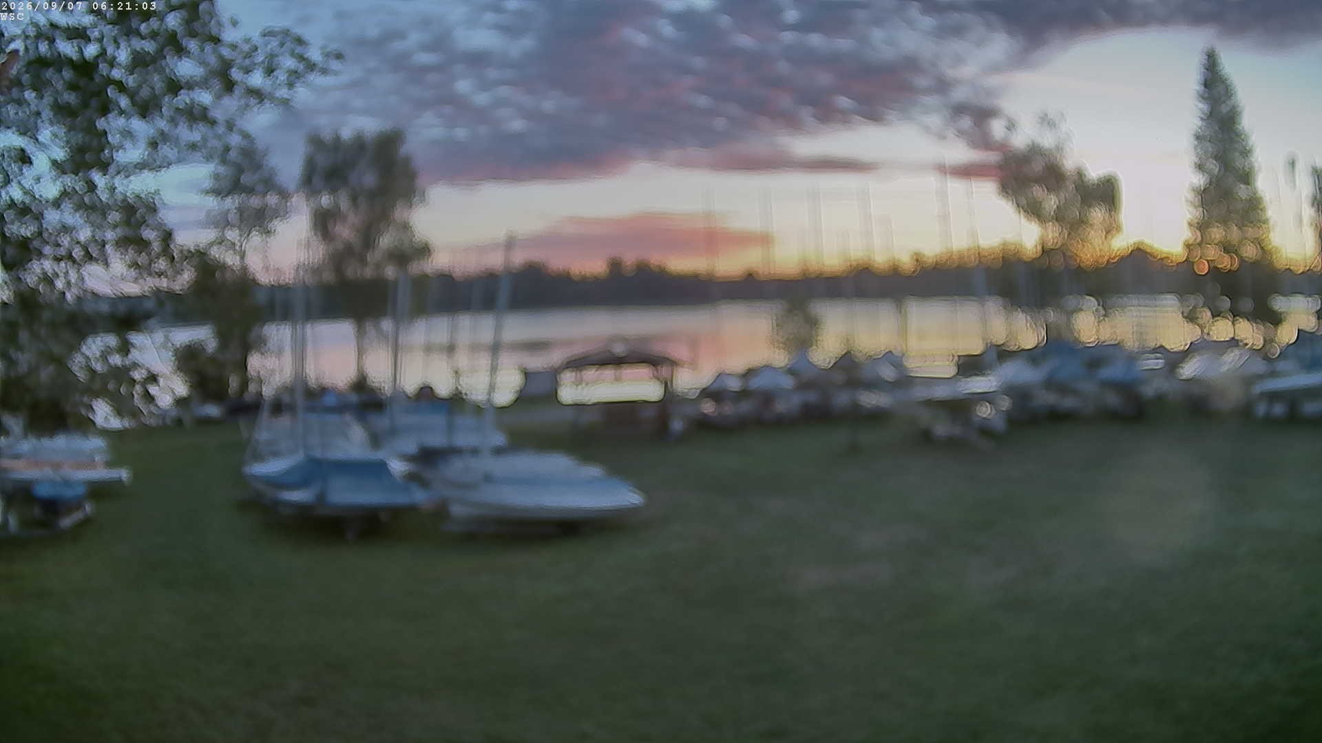 Archiv Foto Webcam Segelhafen Waginger See