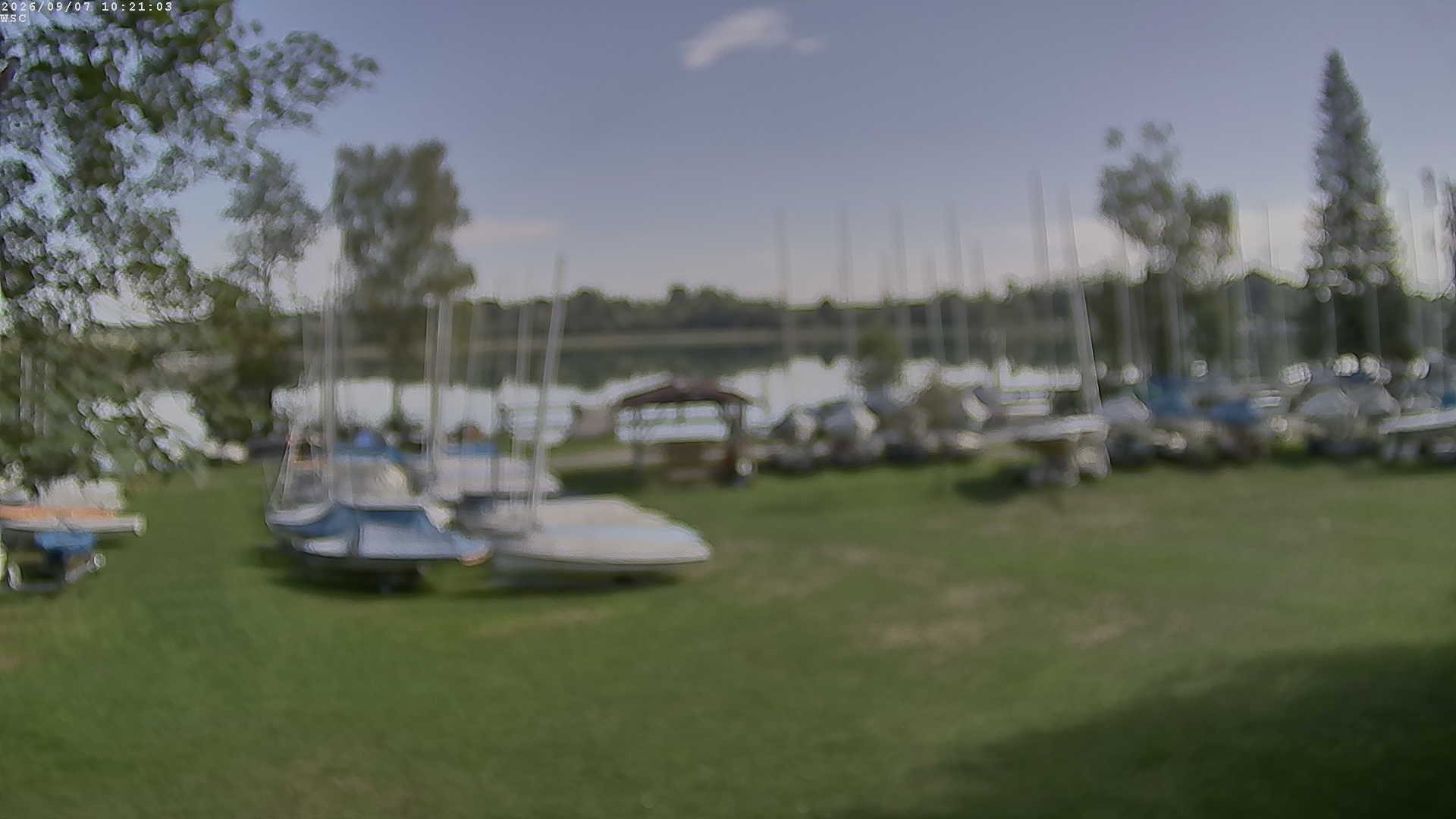 Archiv Foto Webcam Segelhafen Waginger See