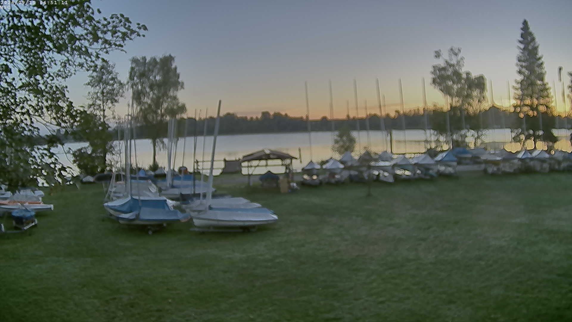 Archiv Foto Webcam Segelhafen Waginger See