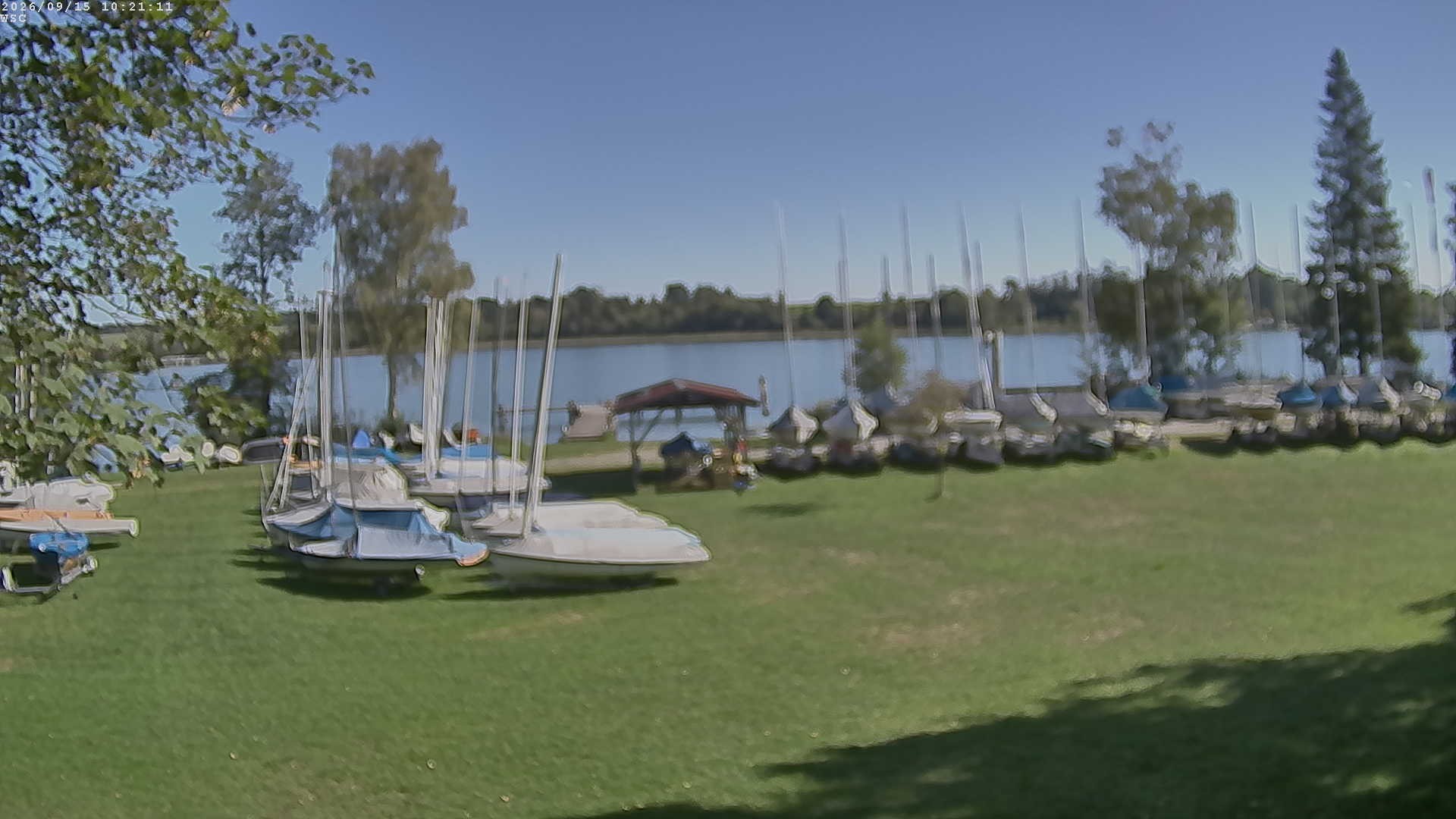 Archiv Foto Webcam Segelhafen Waginger See