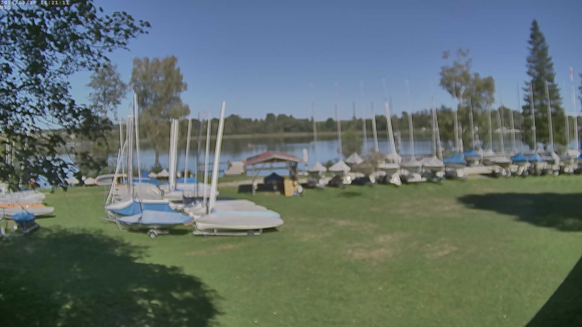 Archiv Foto Webcam Segelhafen Waginger See