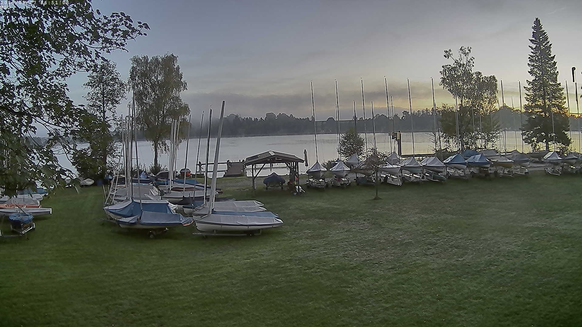 Archiv Foto Webcam Segelhafen Waginger See