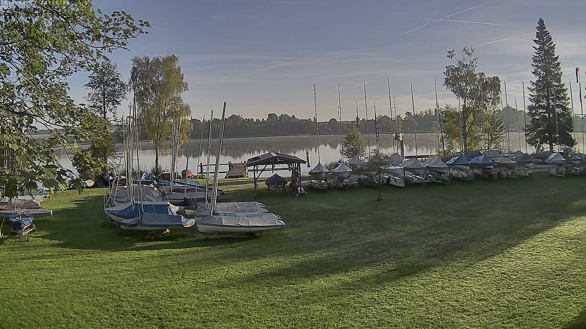 Archiv Foto Webcam Segelhafen Waginger See