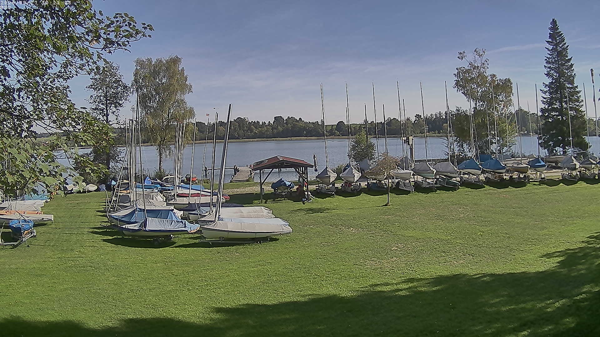 Archiv Foto Webcam Segelhafen Waginger See