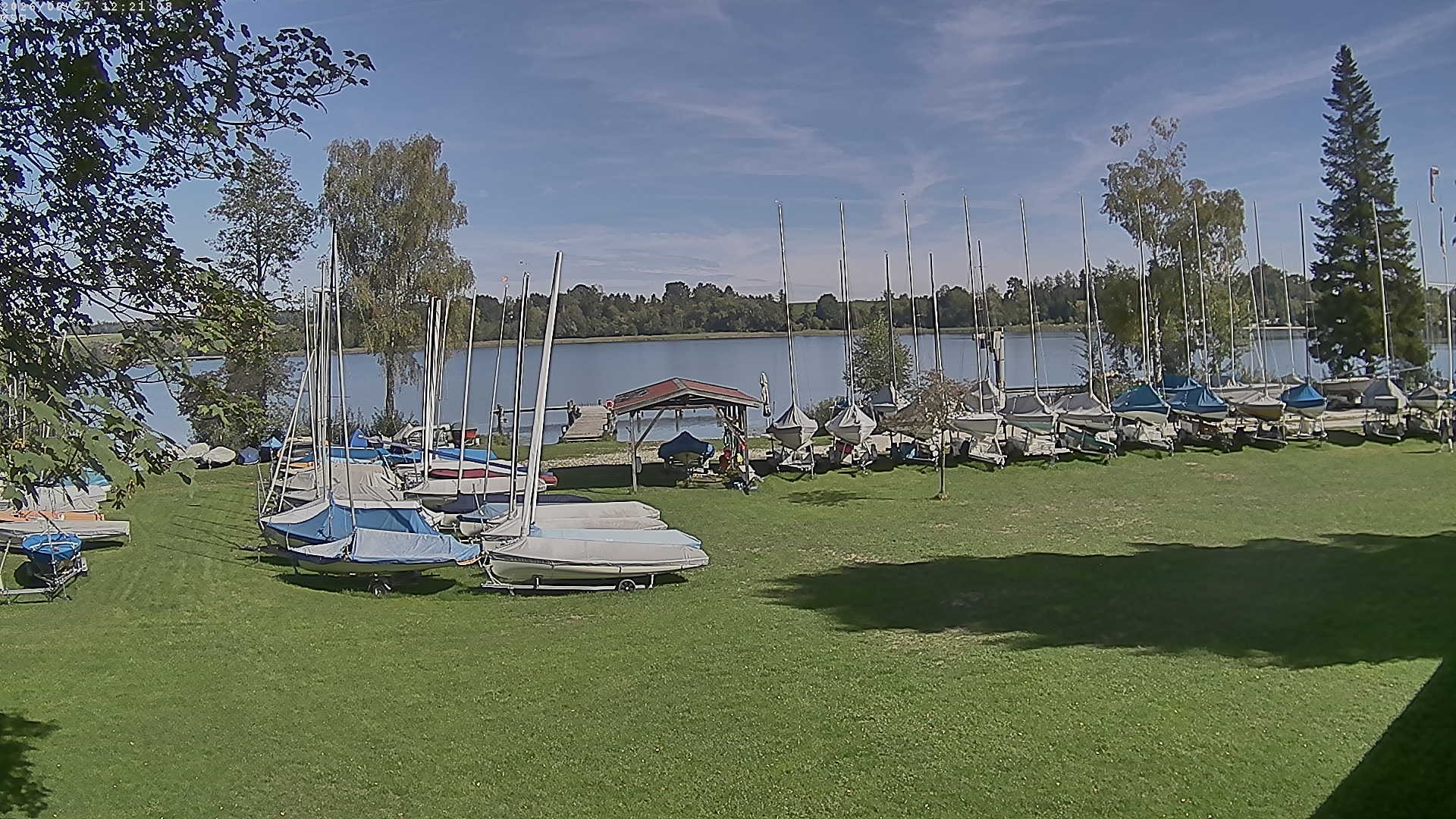 Archiv Foto Webcam Segelhafen Waginger See