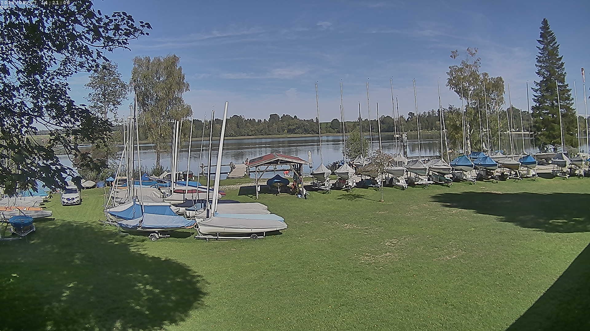 Archiv Foto Webcam Segelhafen Waginger See