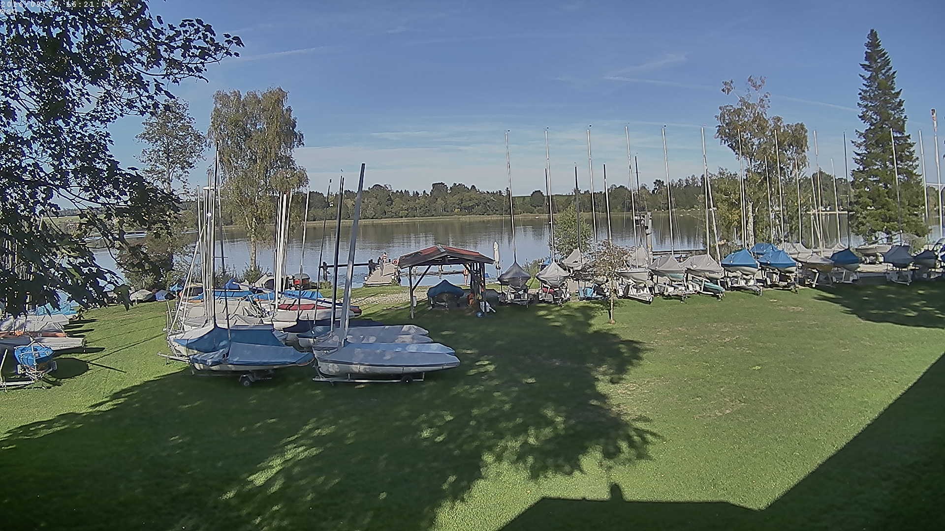 Archiv Foto Webcam Segelhafen Waginger See