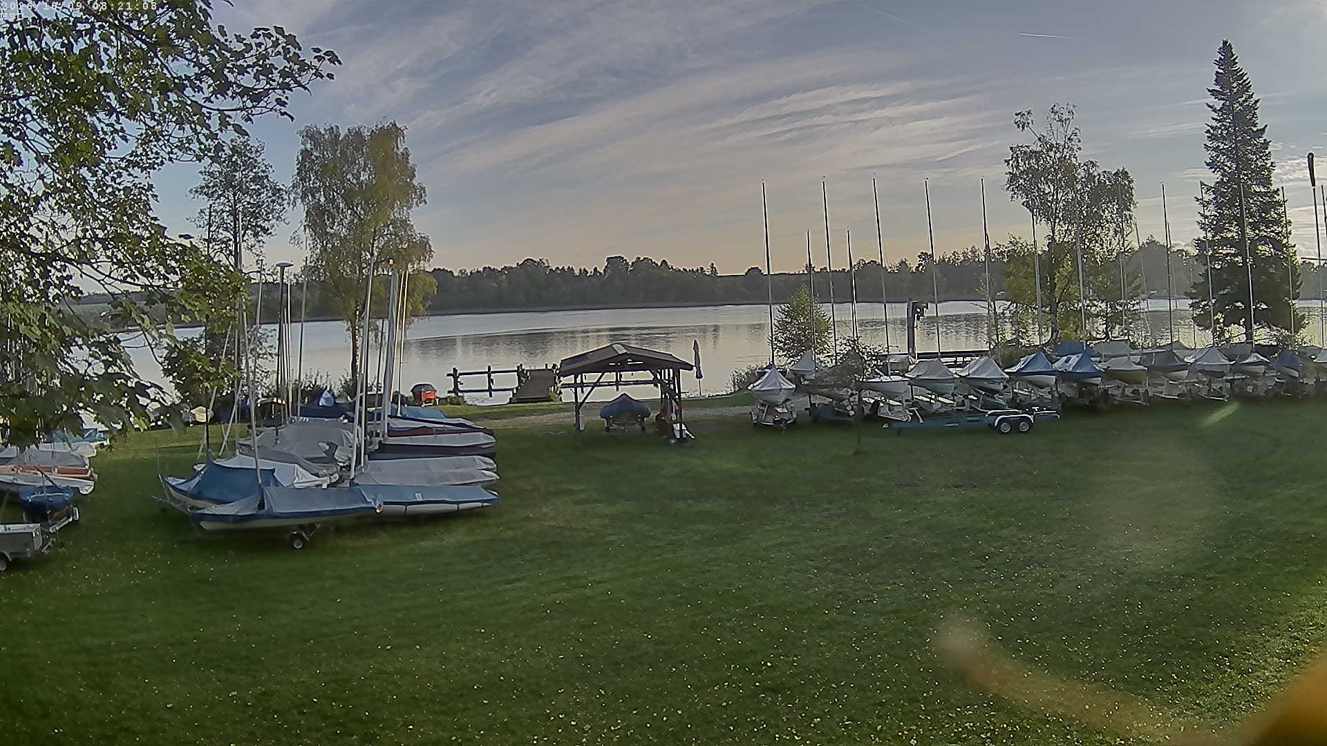 Archiv Foto Webcam Segelhafen Waginger See