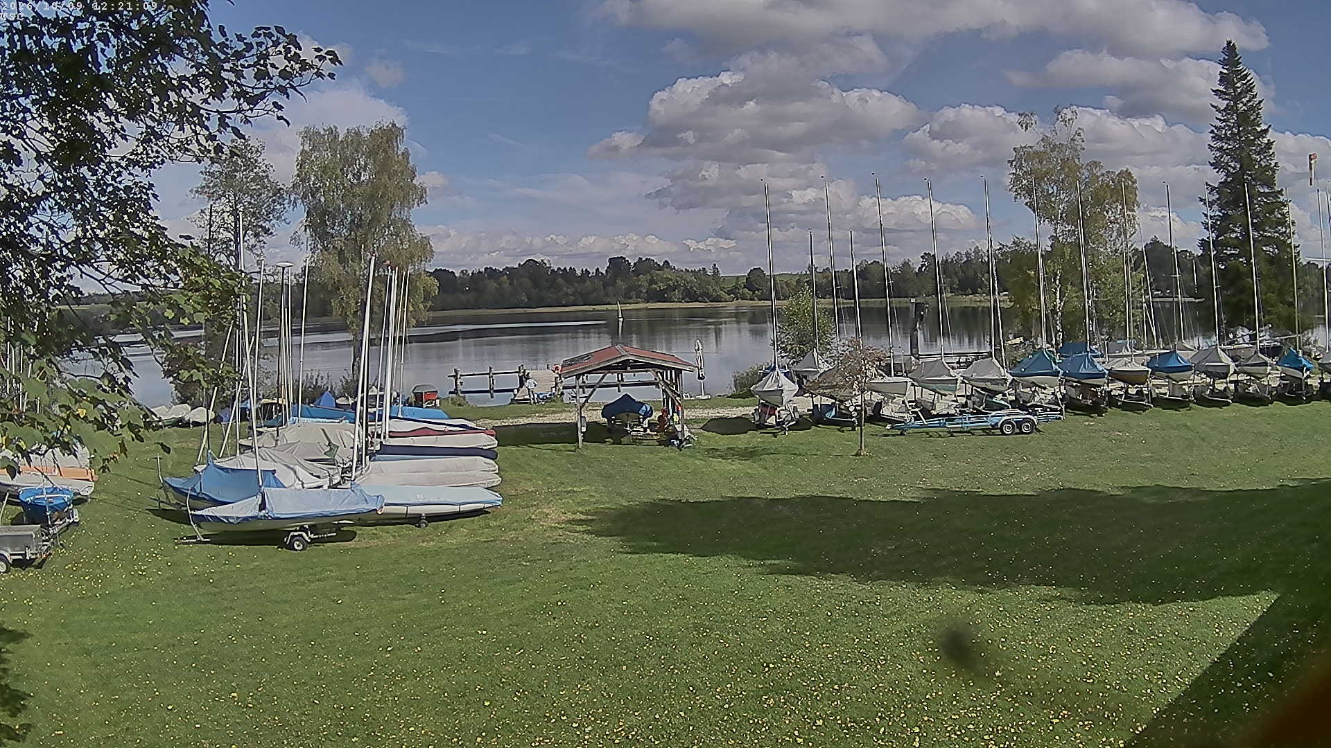 Archiv Foto Webcam Segelhafen Waginger See