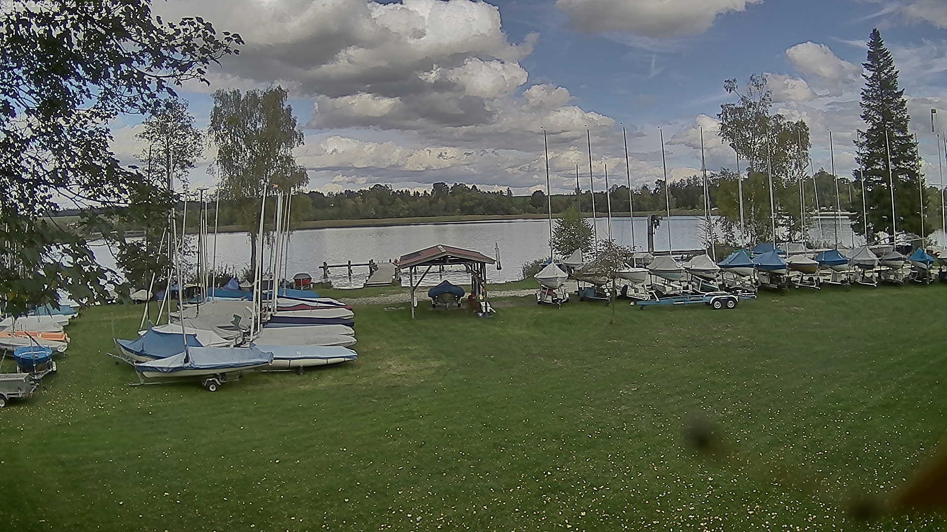 Archiv Foto Webcam Segelhafen Waginger See