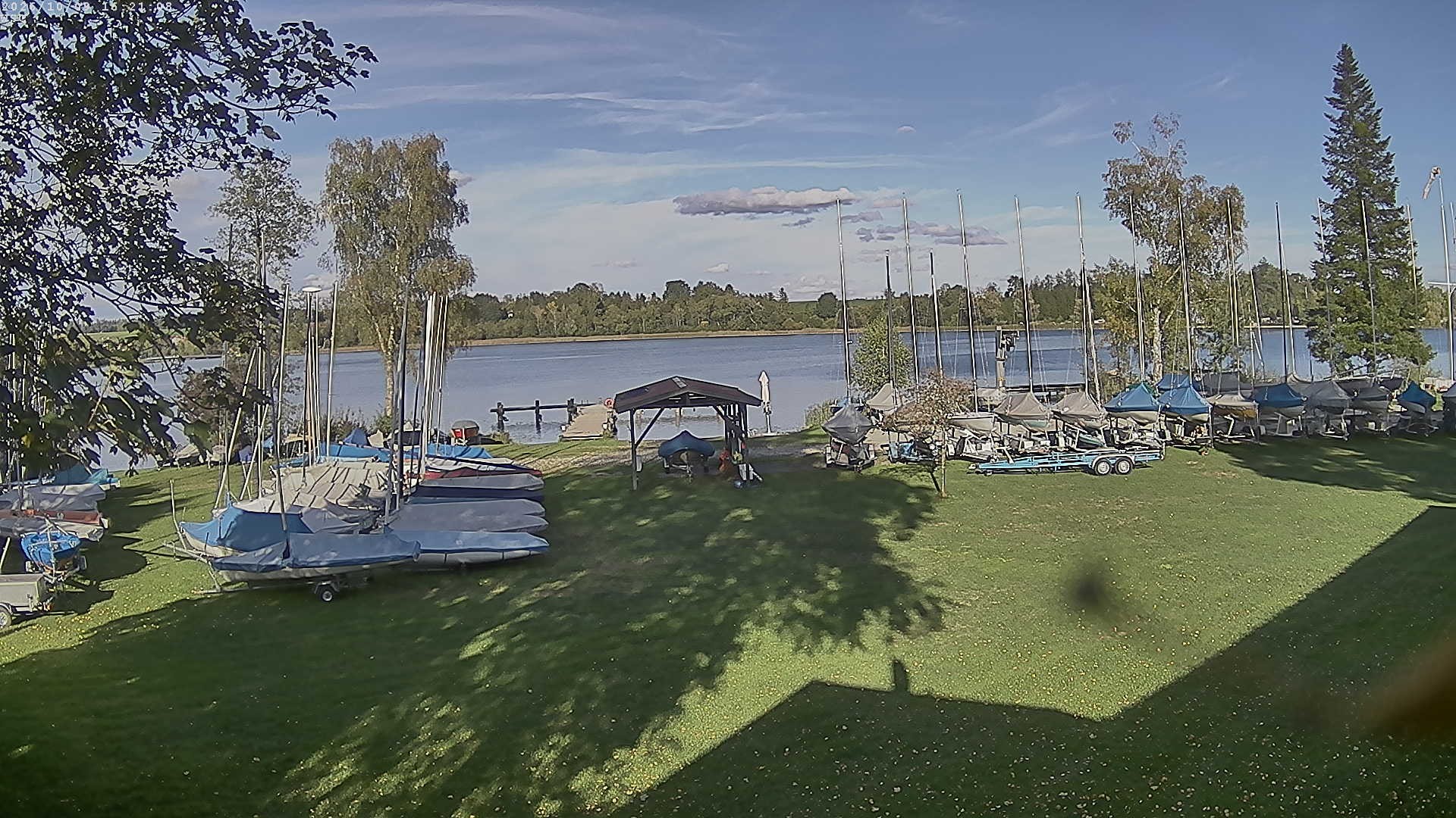 Archiv Foto Webcam Segelhafen Waginger See