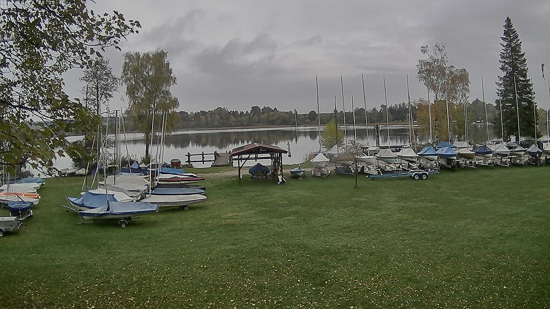 Archiv Foto Webcam Segelhafen Waginger See