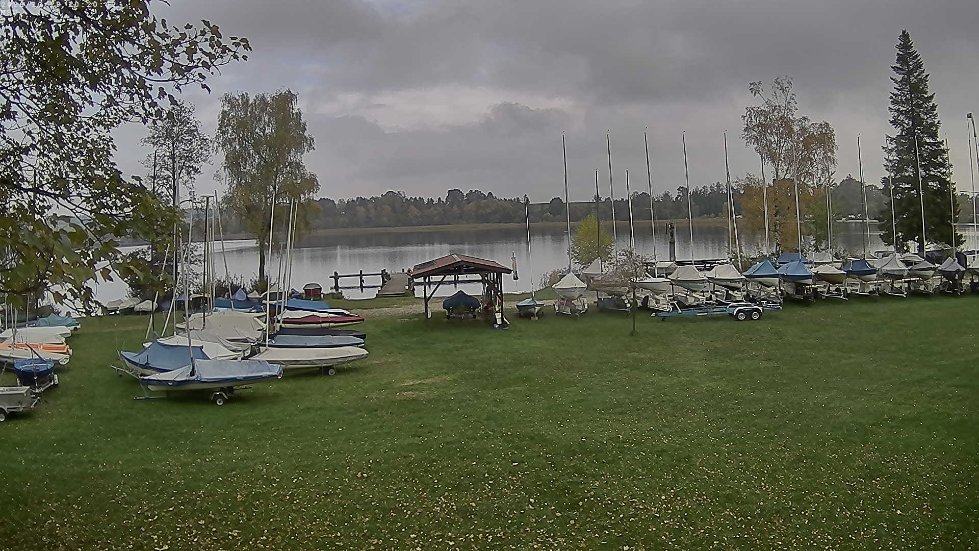 Archiv Foto Webcam Segelhafen Waginger See