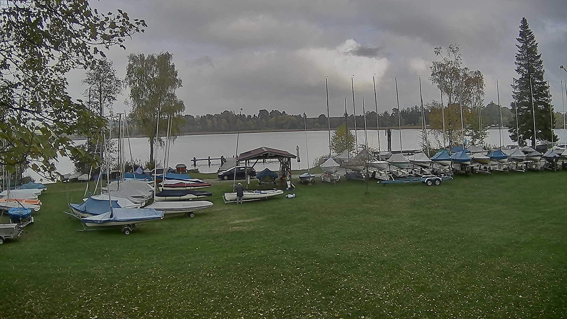 Archiv Foto Webcam Segelhafen Waginger See