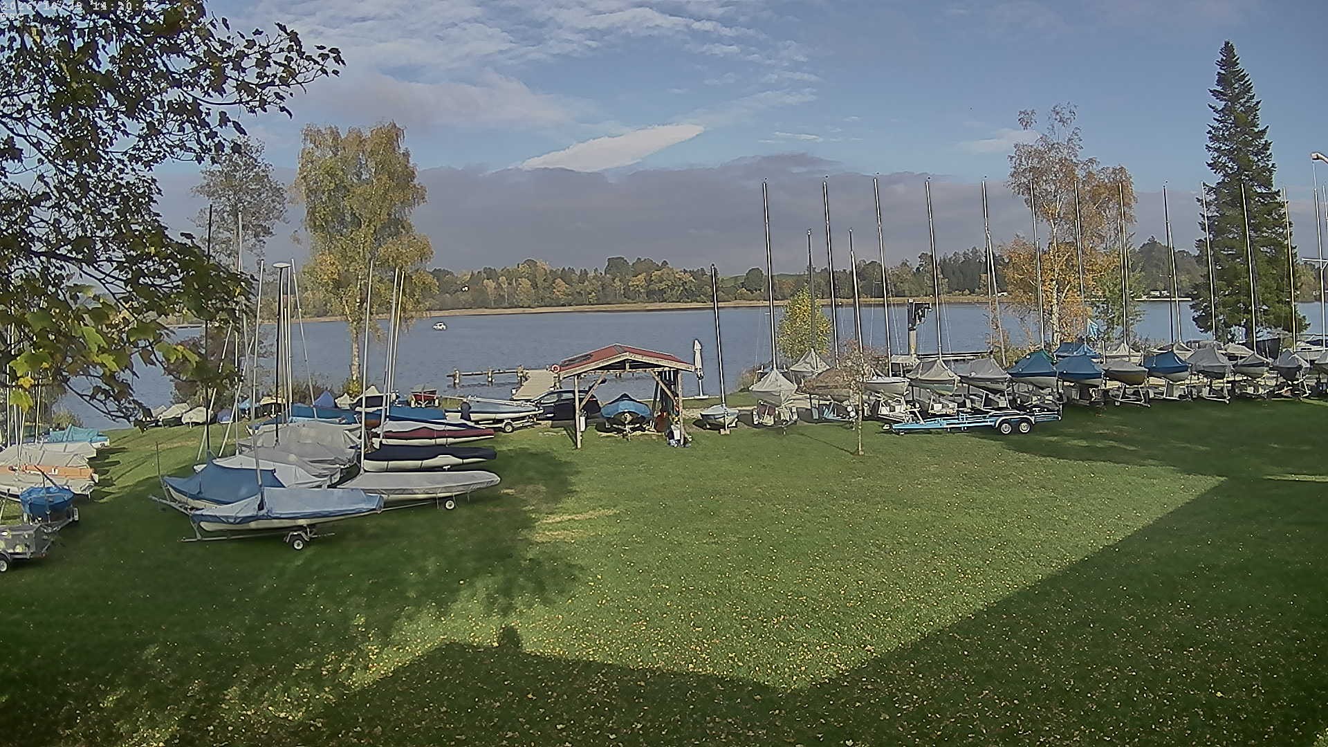 Archiv Foto Webcam Segelhafen Waginger See