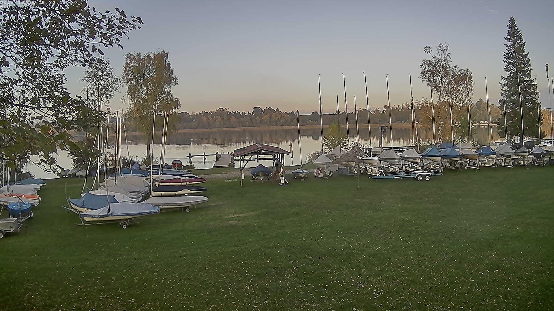 Archiv Foto Webcam Segelhafen Waginger See