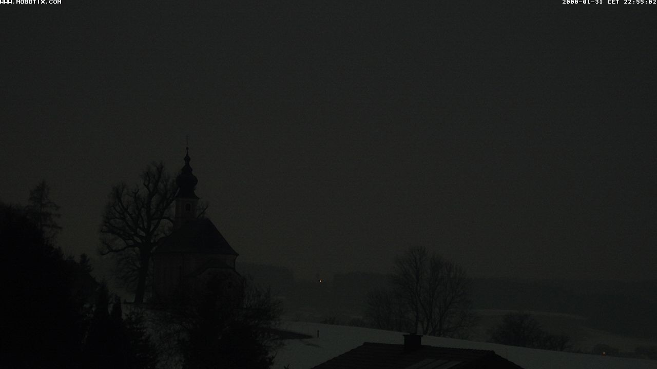 Archiv Foto Webcam Wallfahrtskirche Maria Mühlberg am Waginger See