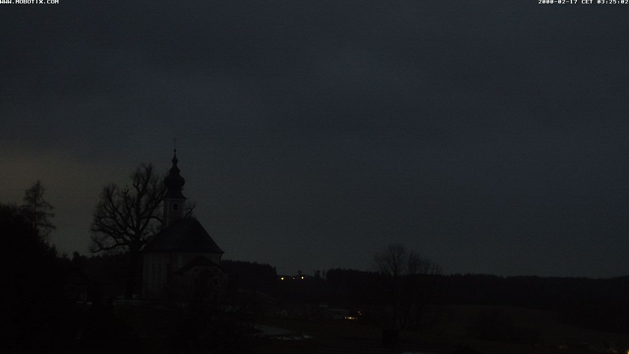 Archiv Foto Webcam Wallfahrtskirche Maria Mühlberg am Waginger See